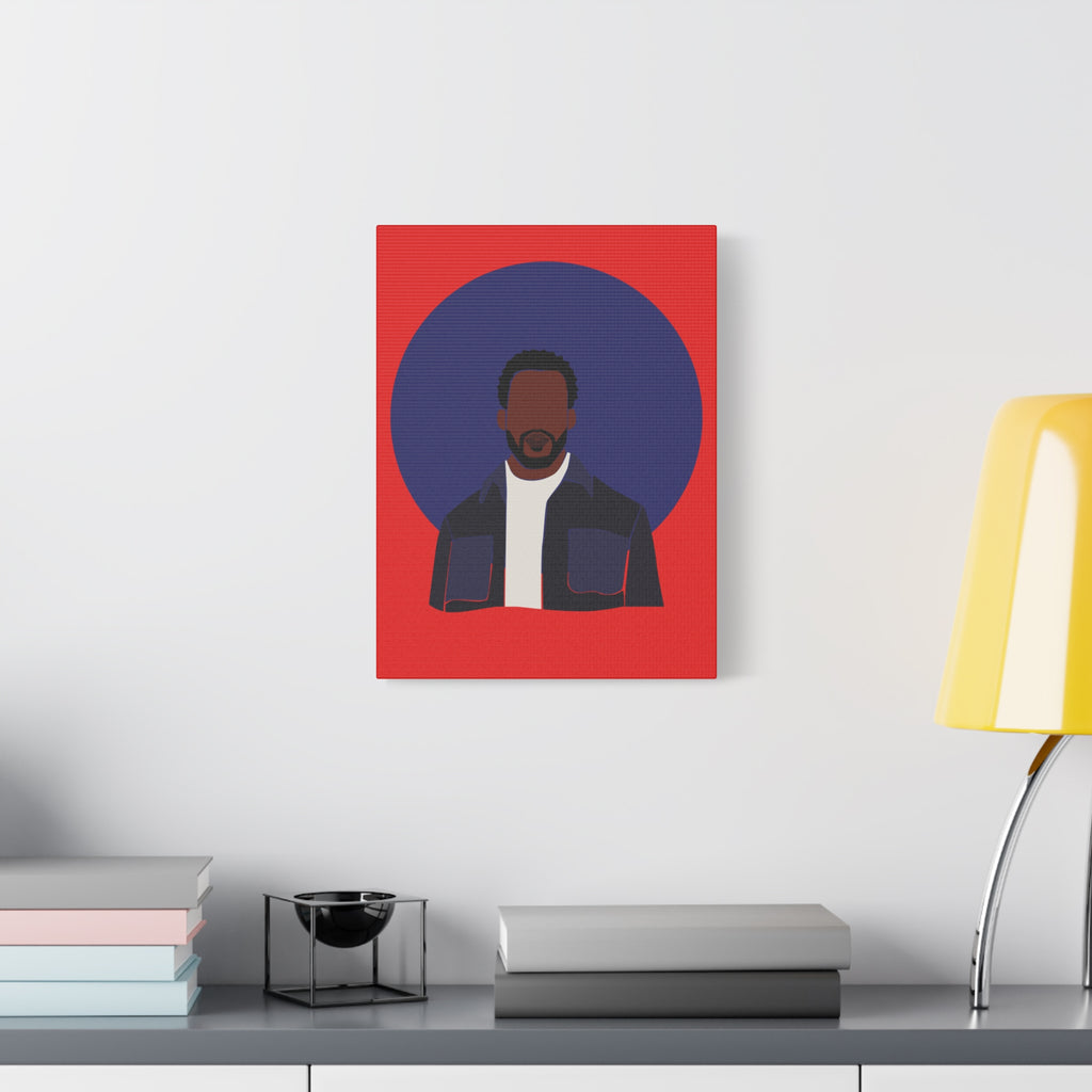 Minimalist Male Abstract — Canvas Art