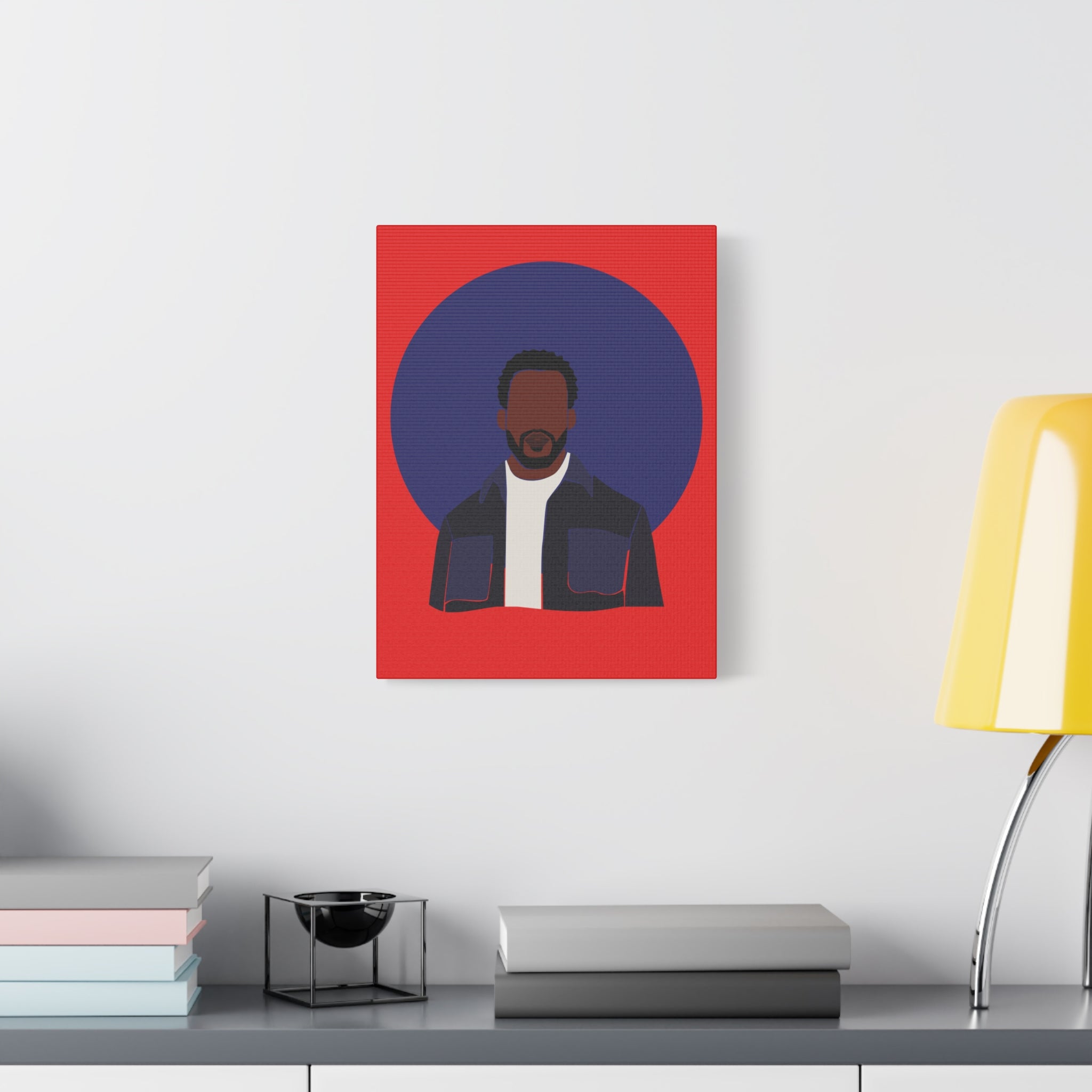 Minimalist Male Abstract — Canvas Art