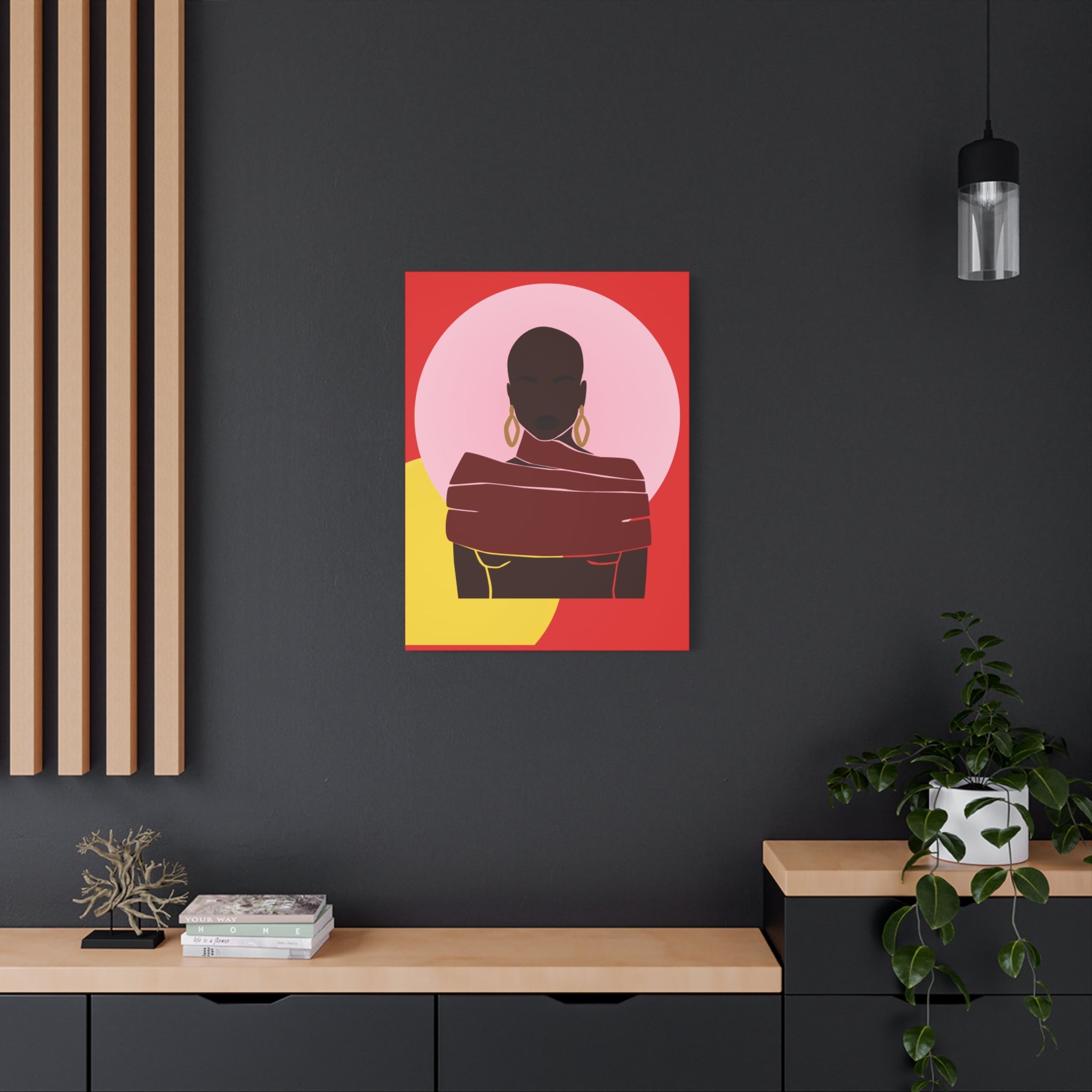 Bold Afrocentric - Canvas Art