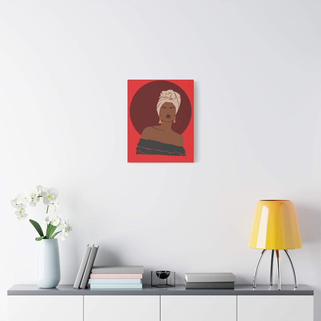 Afrocentric Woman - Canvas Art