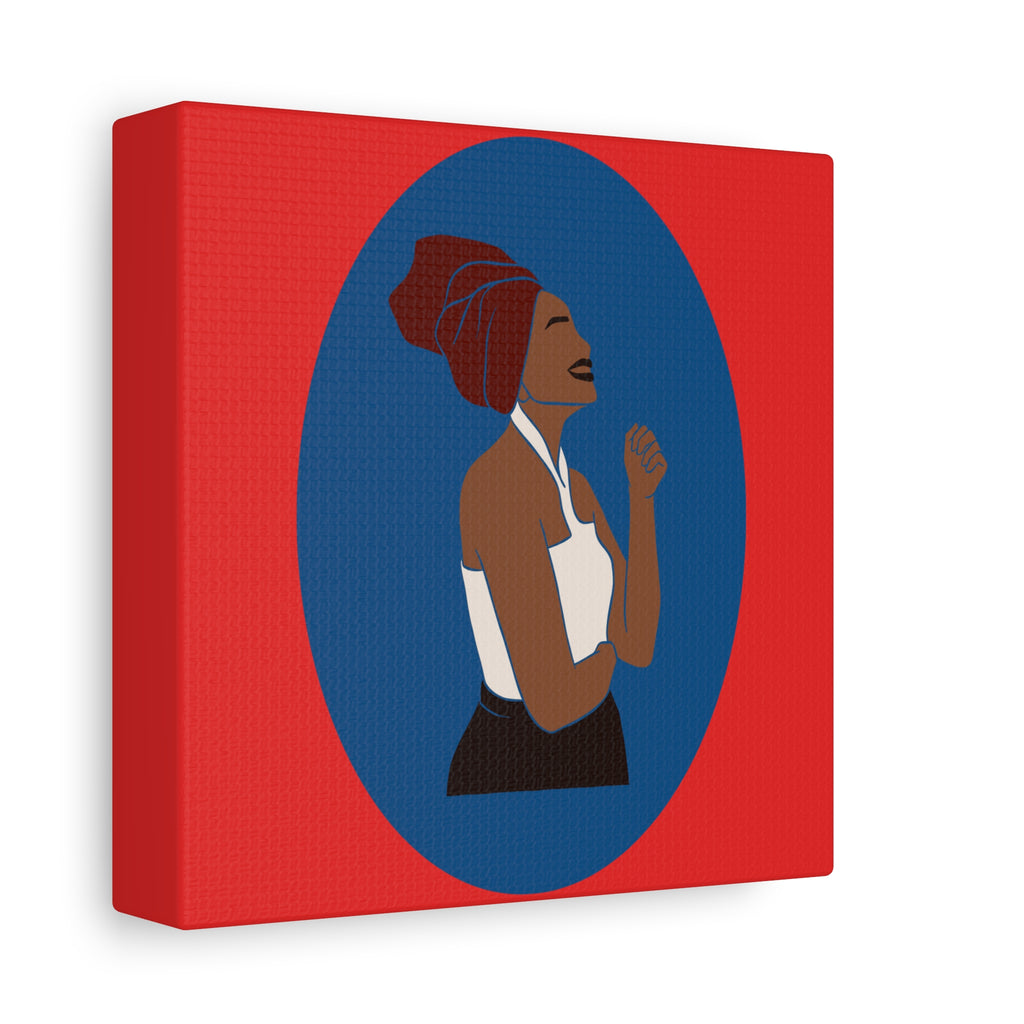 Joyful Woman — Canvas Art
