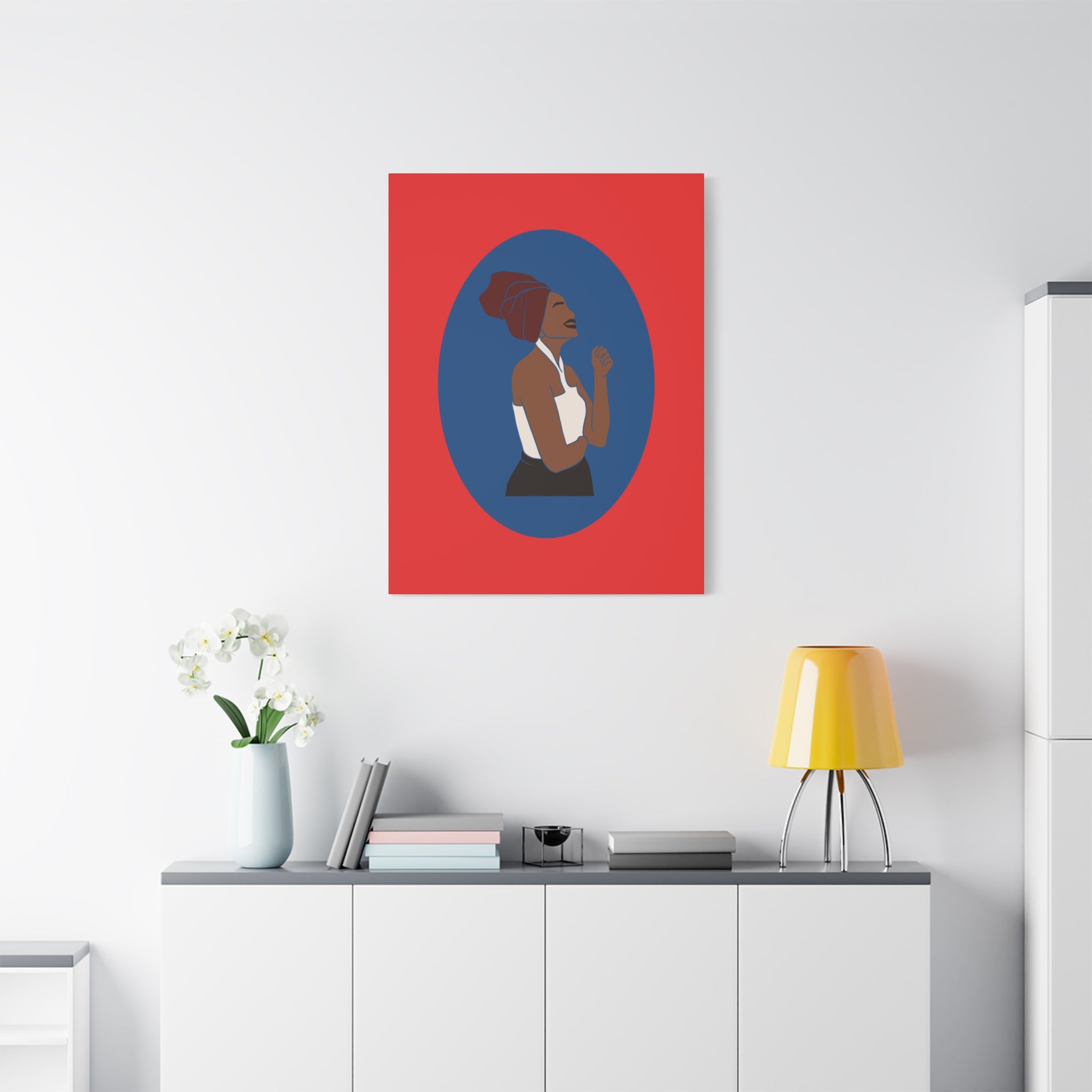 Joyful Woman — Canvas Art