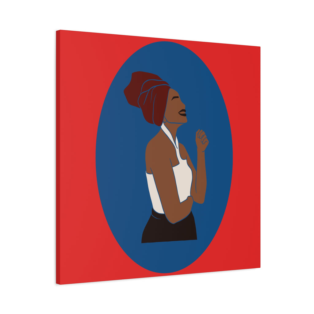 Joyful Woman — Canvas Art