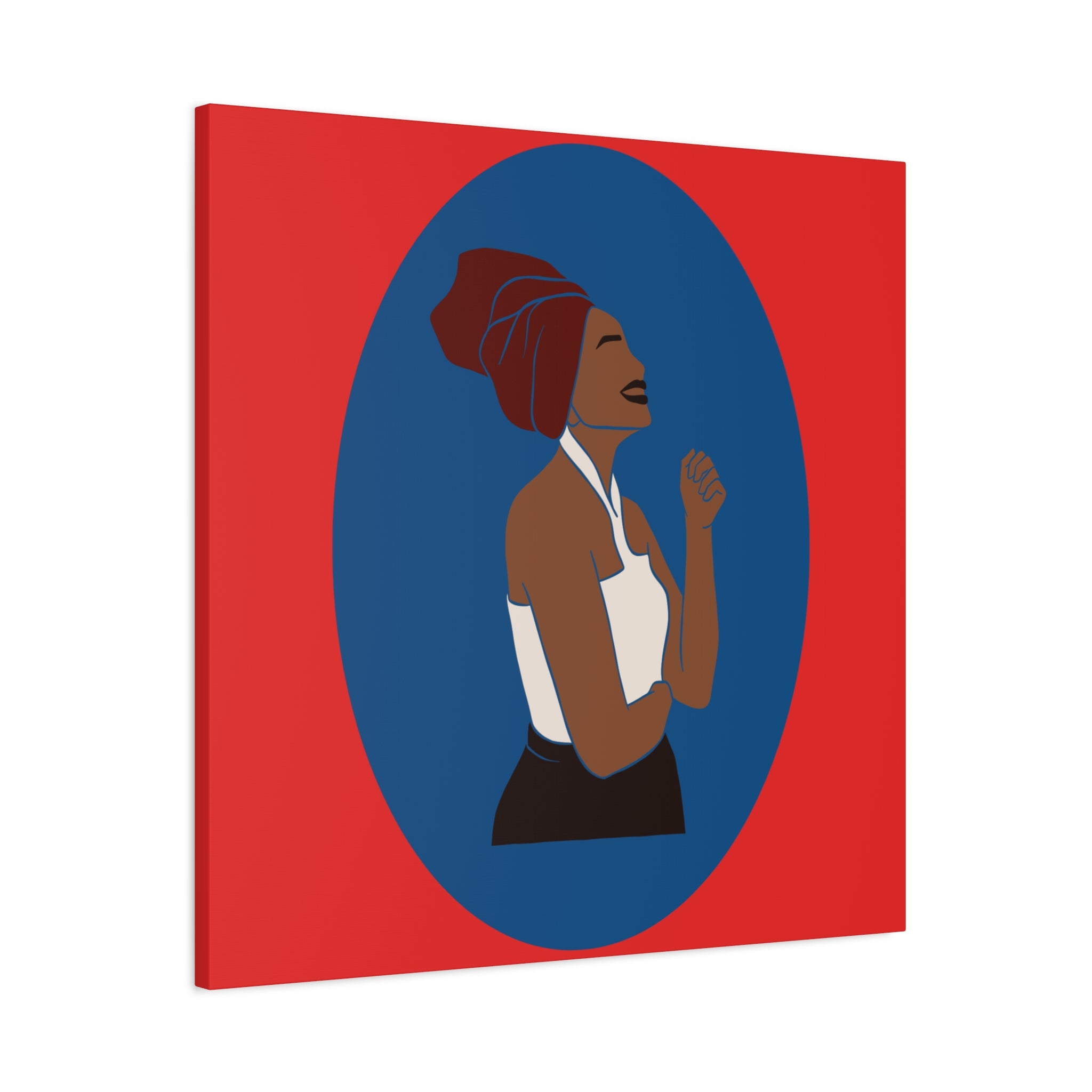 Joyful Woman — Canvas Art