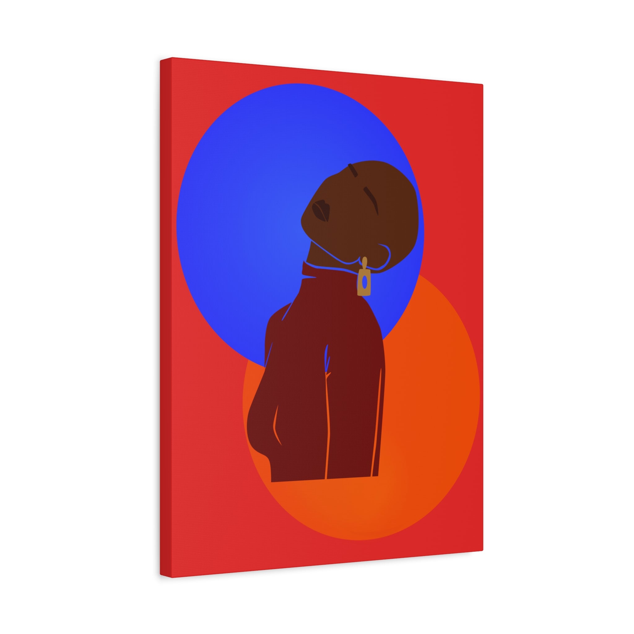 Bold Abstract Woman — Canvas Art