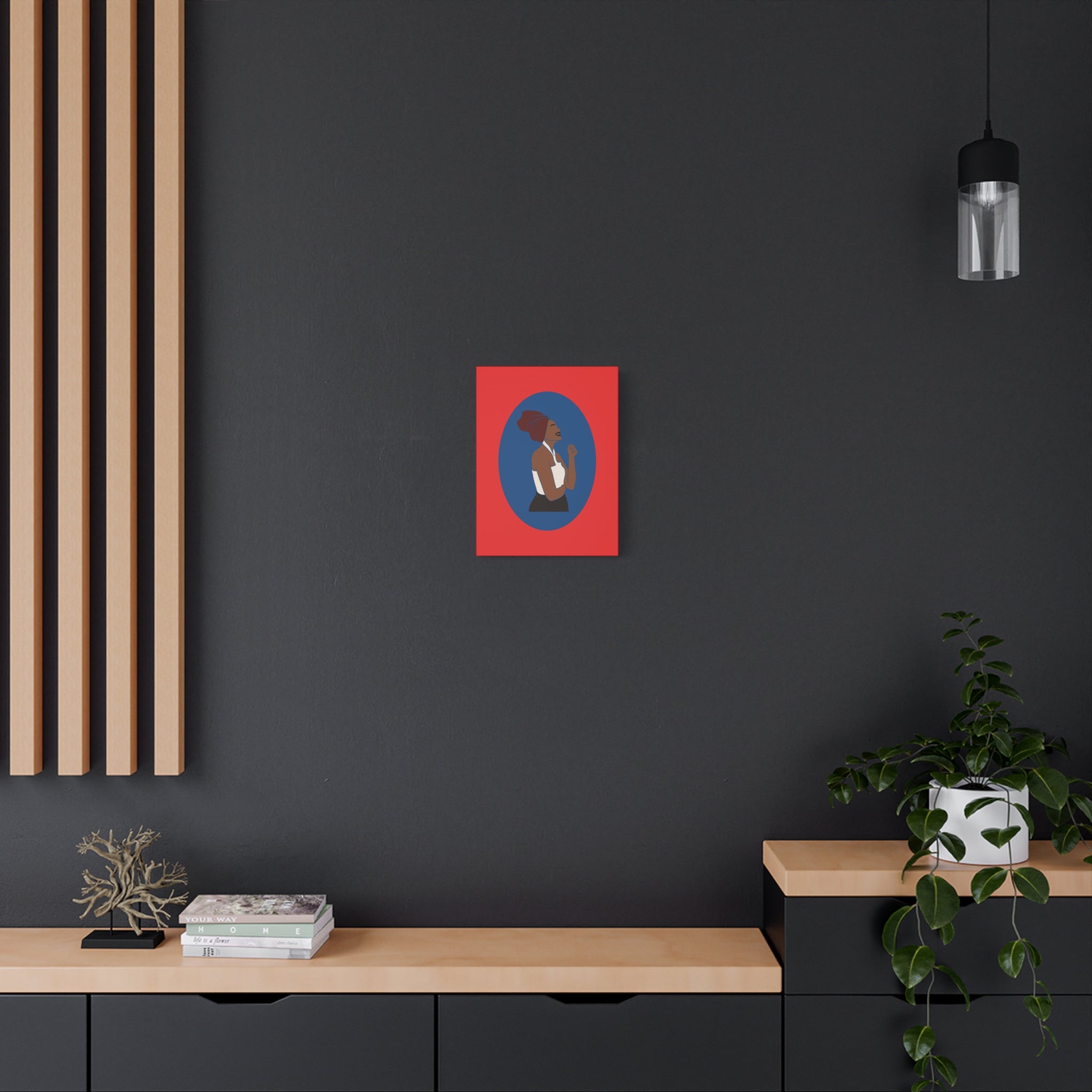 Joyful Woman — Canvas Art