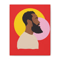 Bearded Man - Canvas Art
