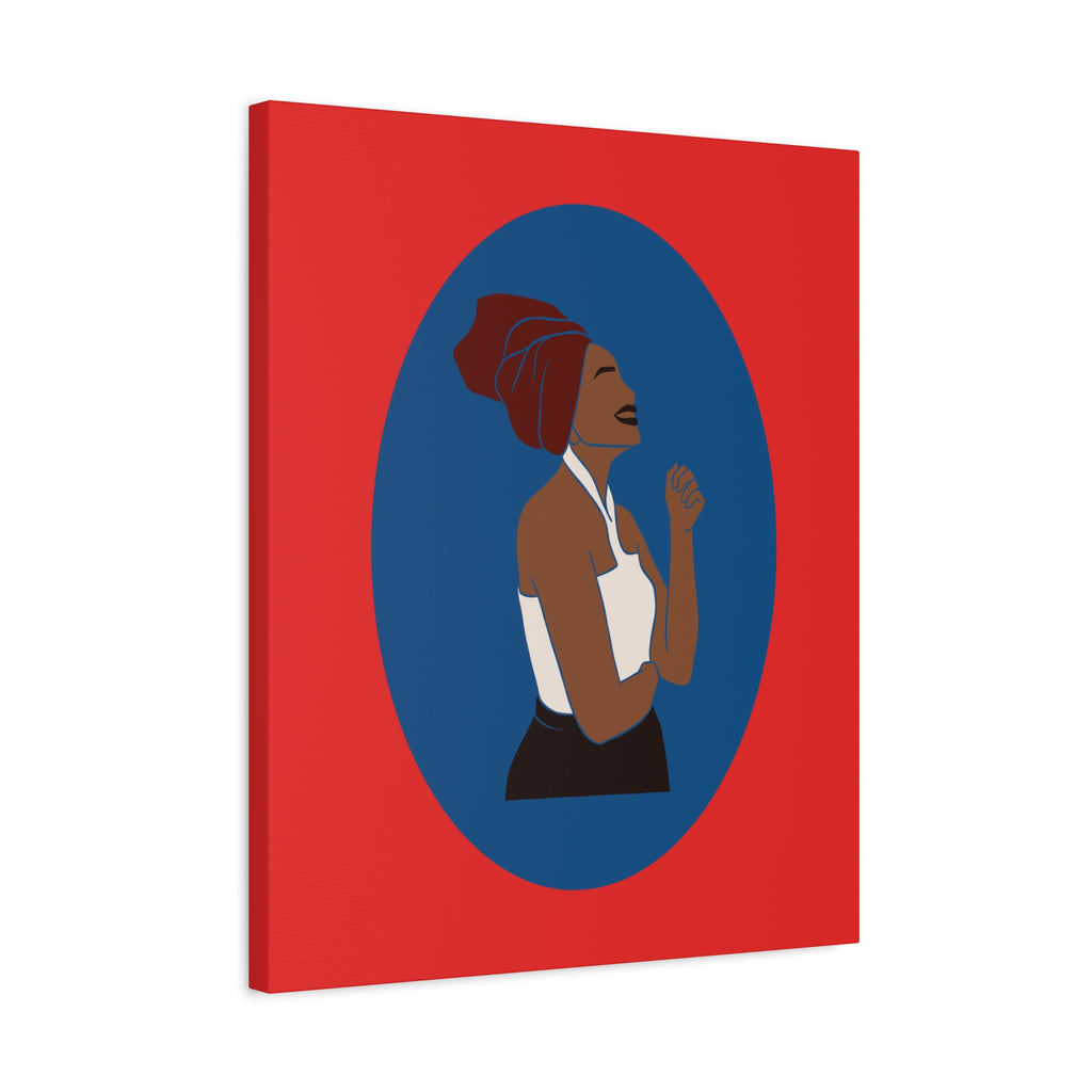Joyful Woman — Canvas Art