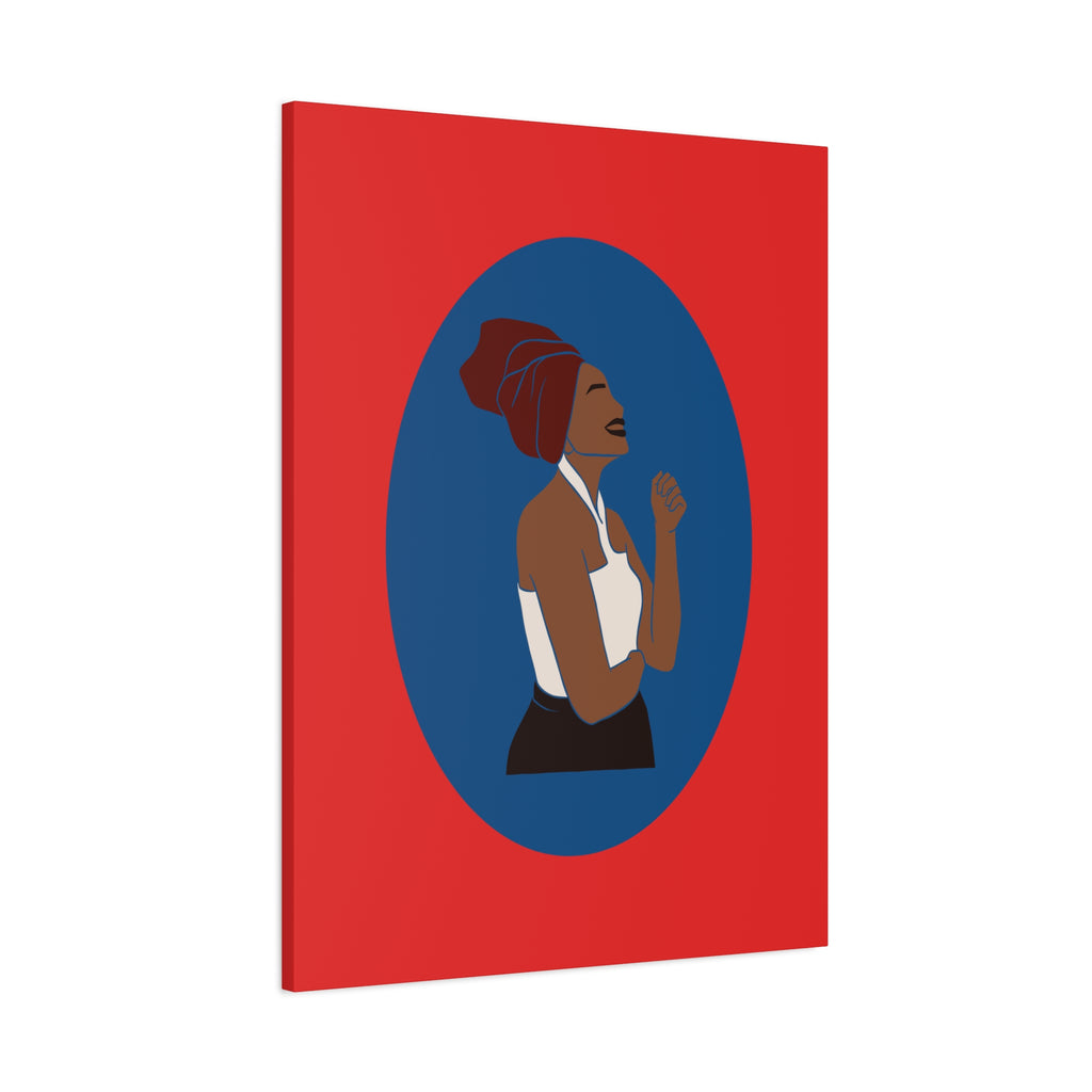 Joyful Woman — Canvas Art