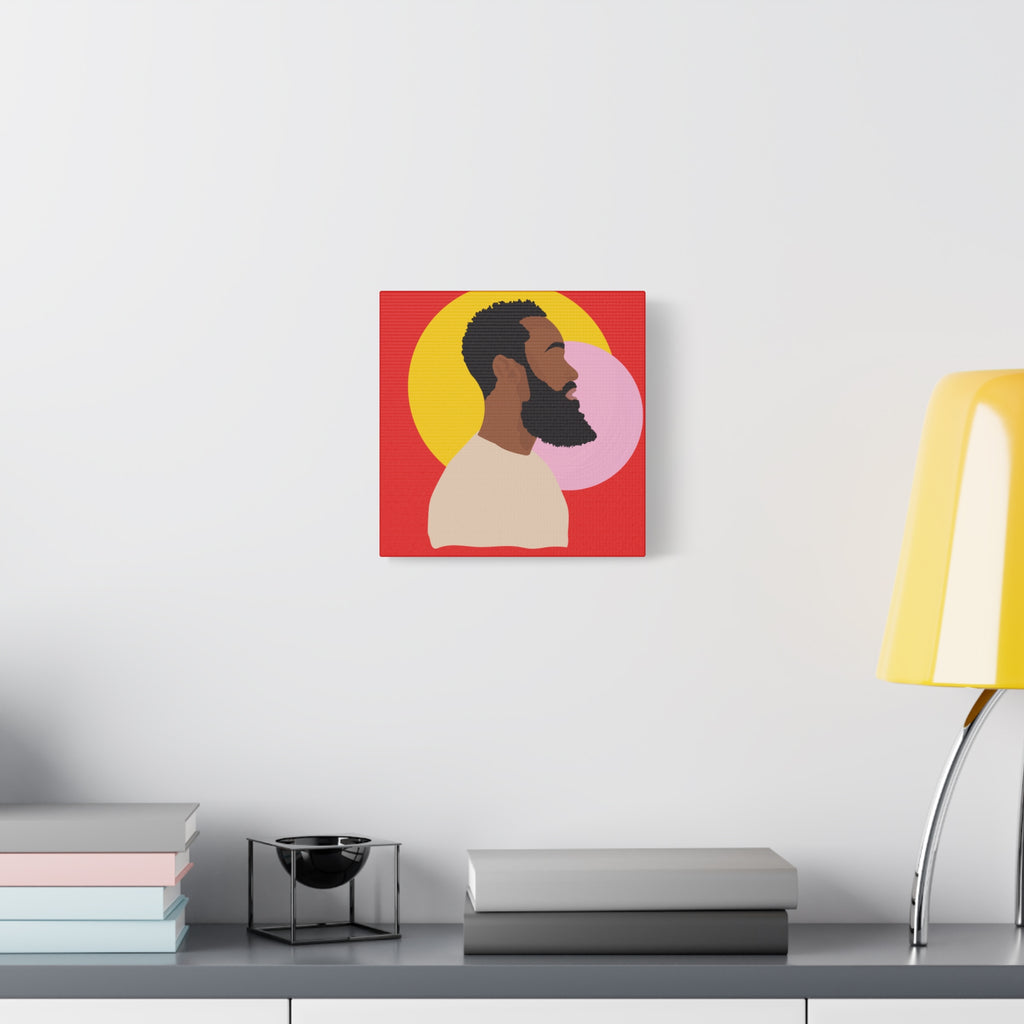 Bearded Man - Canvas Art