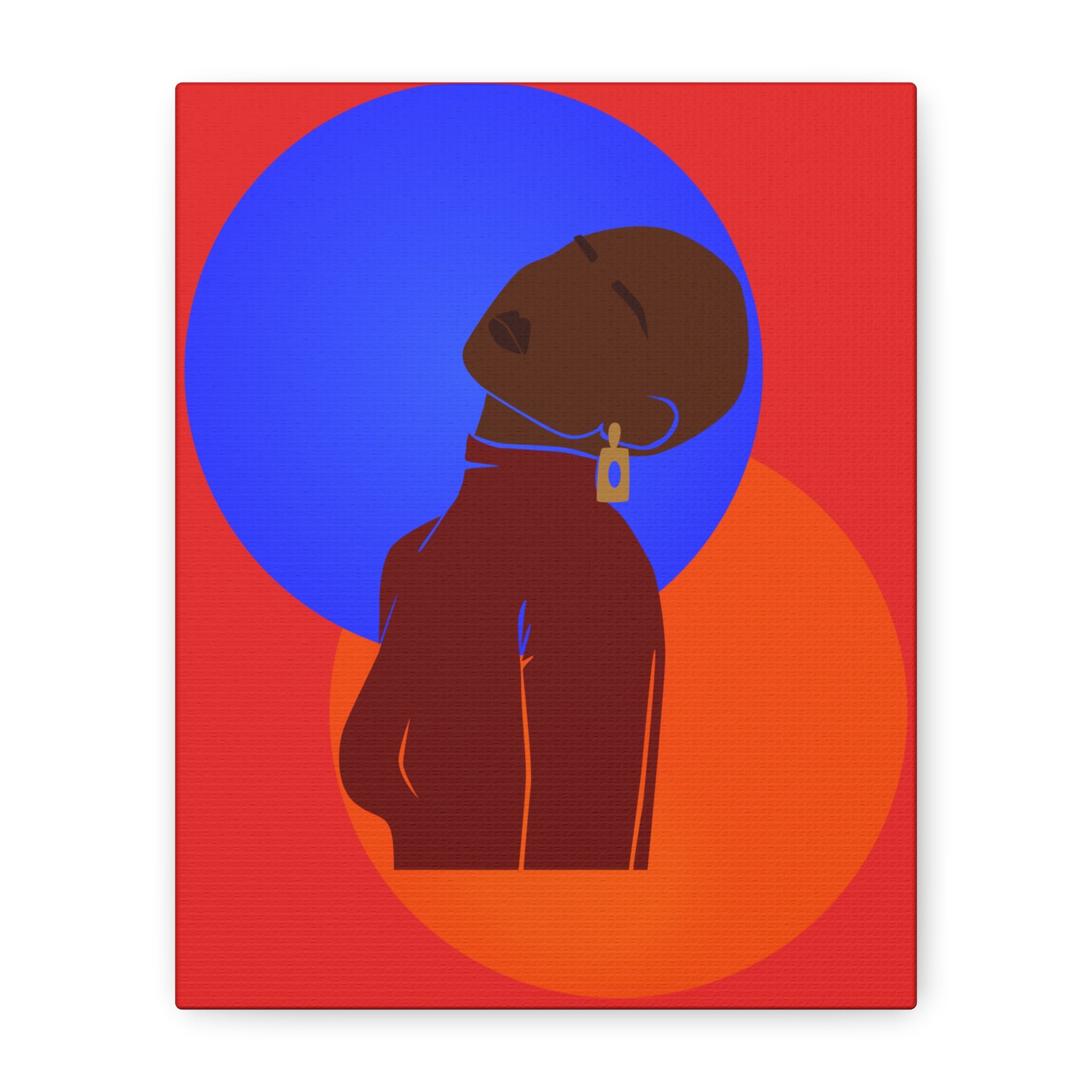 Bold Abstract Woman — Canvas Art