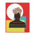 Headwrap Woman — Canvas Art