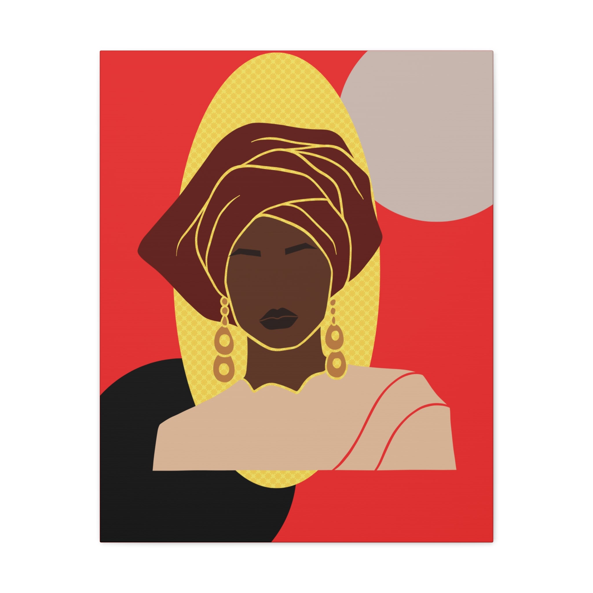 African Lady — Canvas Art