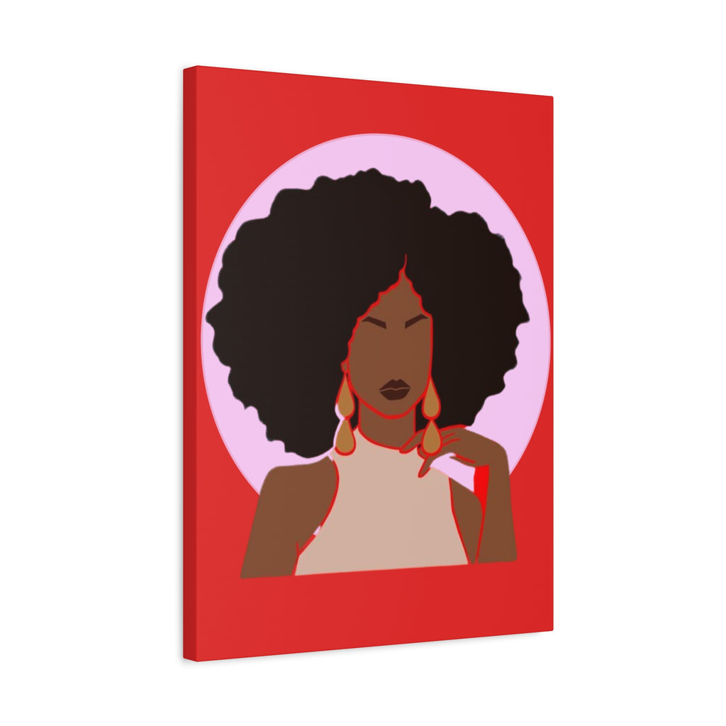 Afro Woman — Art Canvas