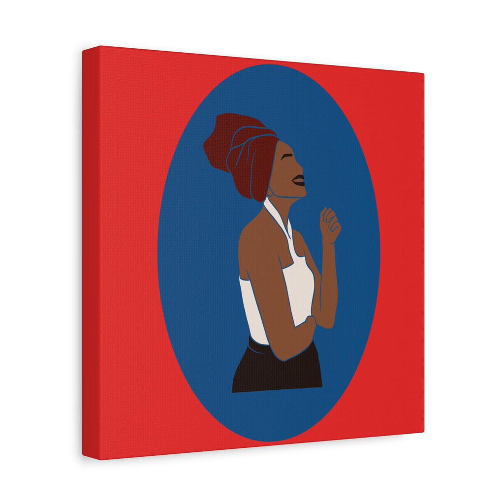 Joyful Woman — Canvas Art