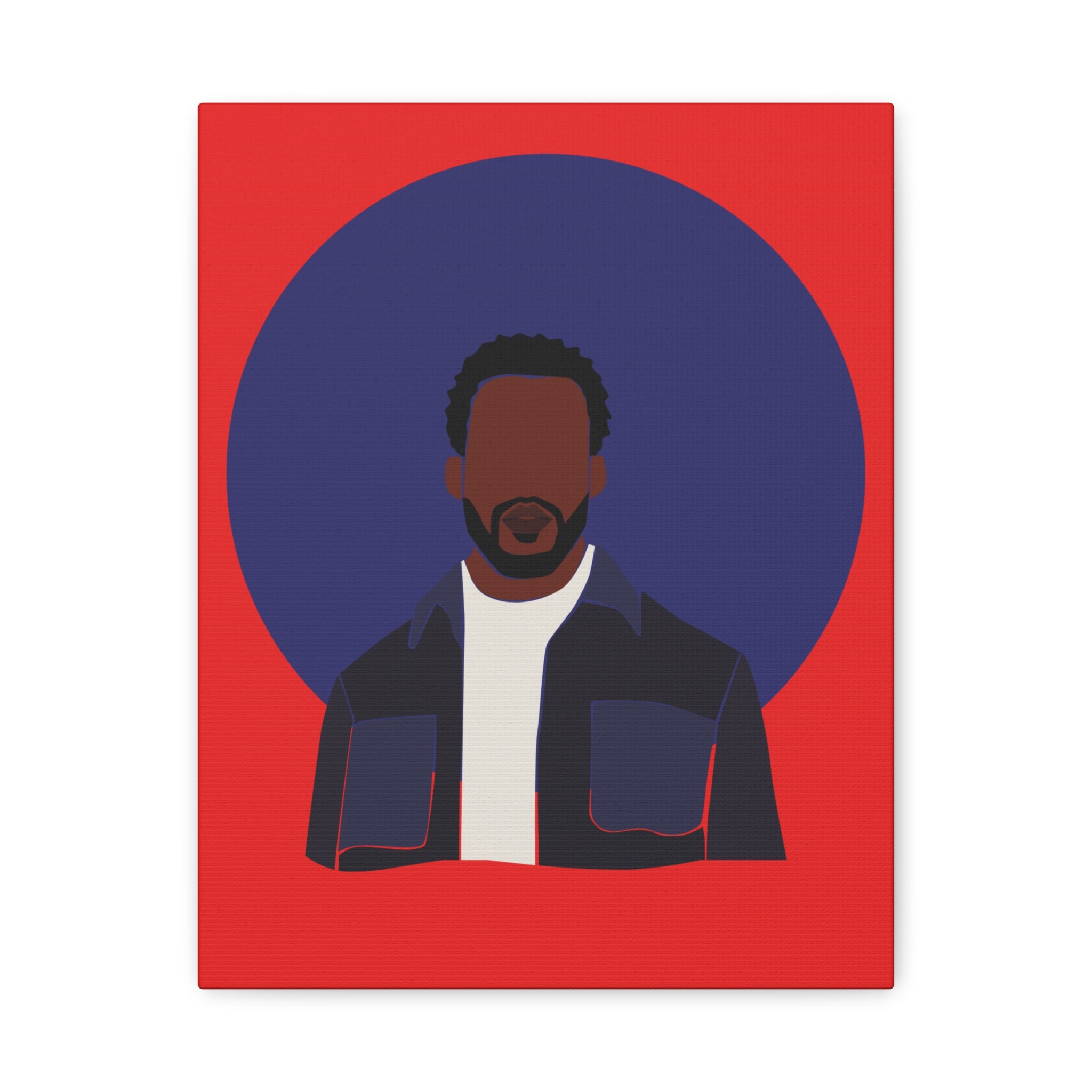 Minimalist Male Abstract — Canvas Art