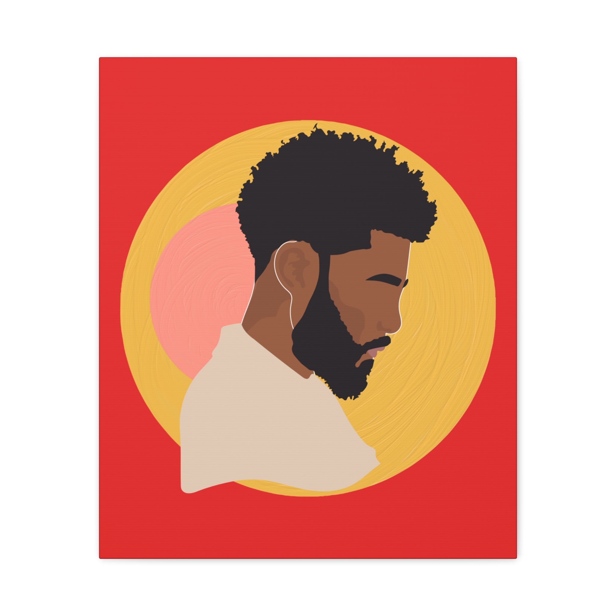 Afrocentric Male — Canvas Art