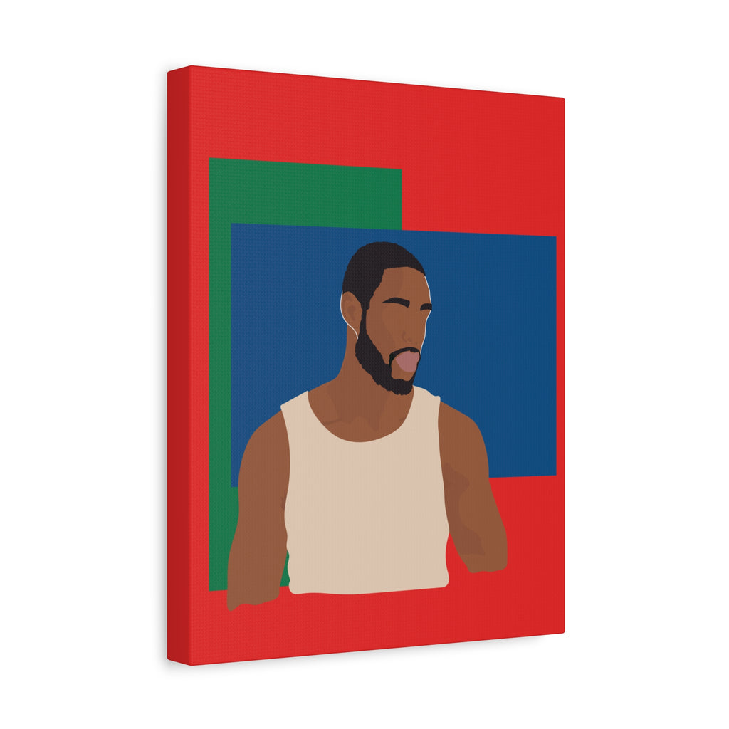 Modern Minimalist Bold Color Block -  Canvas Art