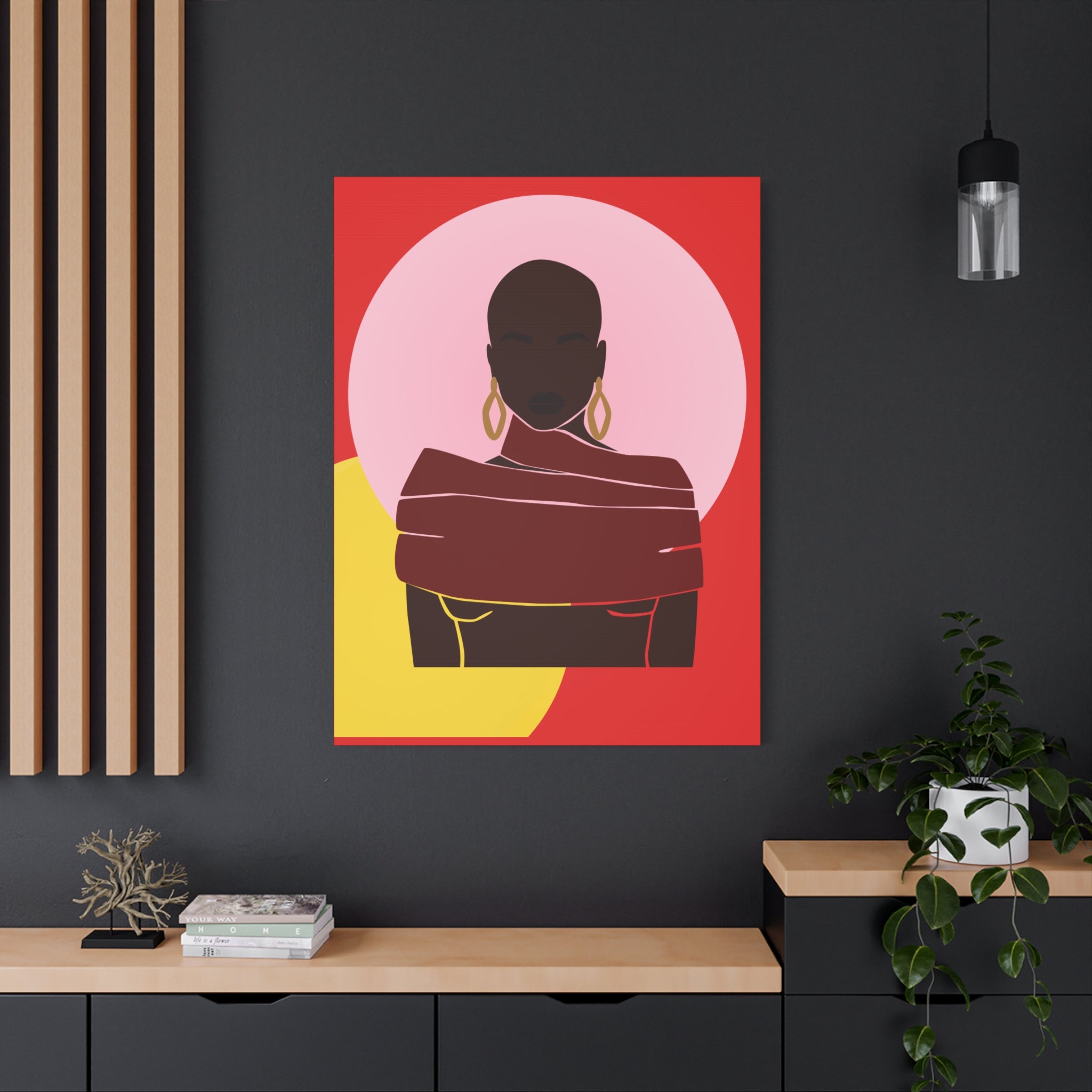 Bold Afrocentric - Canvas Art
