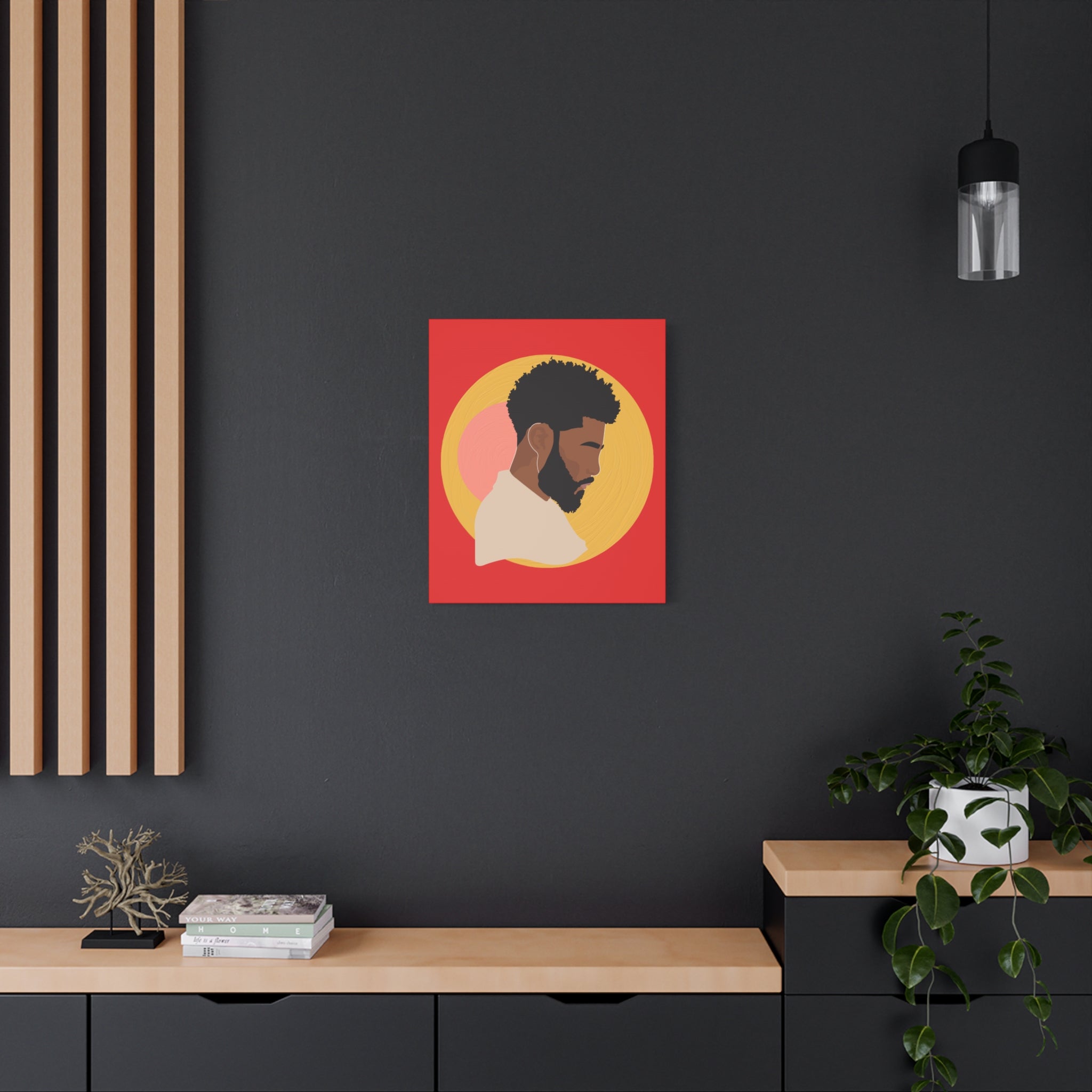Afrocentric Male — Canvas Art