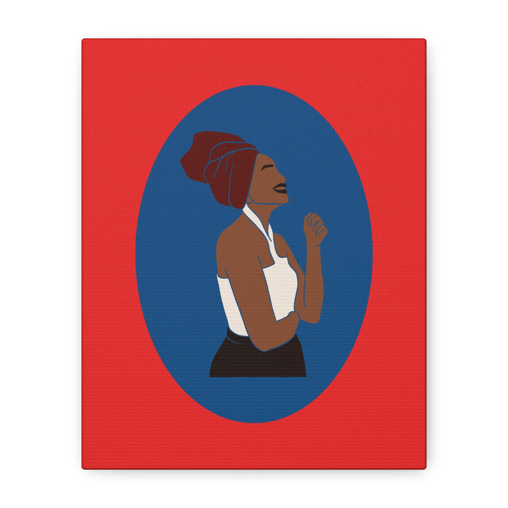Joyful Woman — Canvas Art