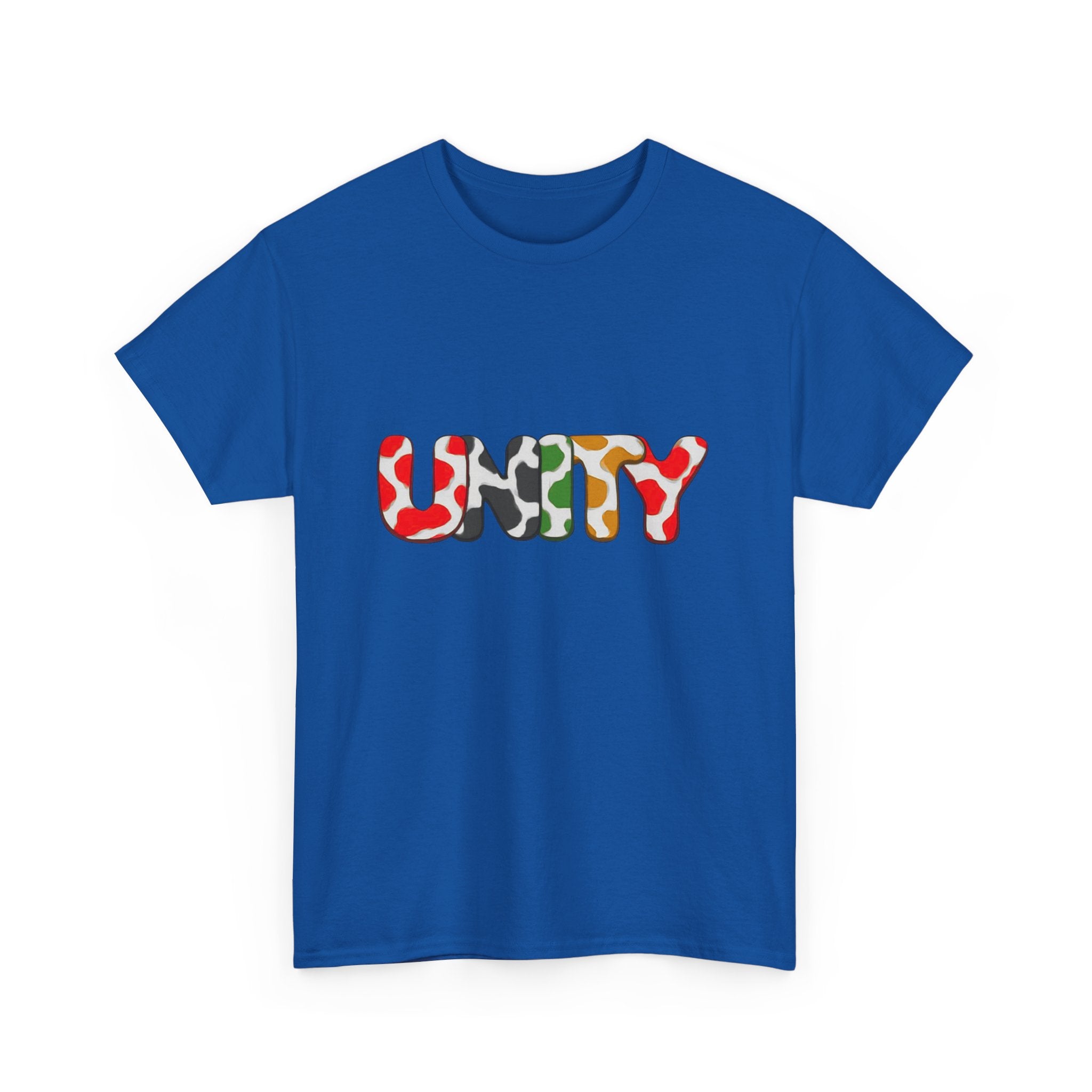 Unity  Colorful Camouflage –Empowerment Tee Shirt