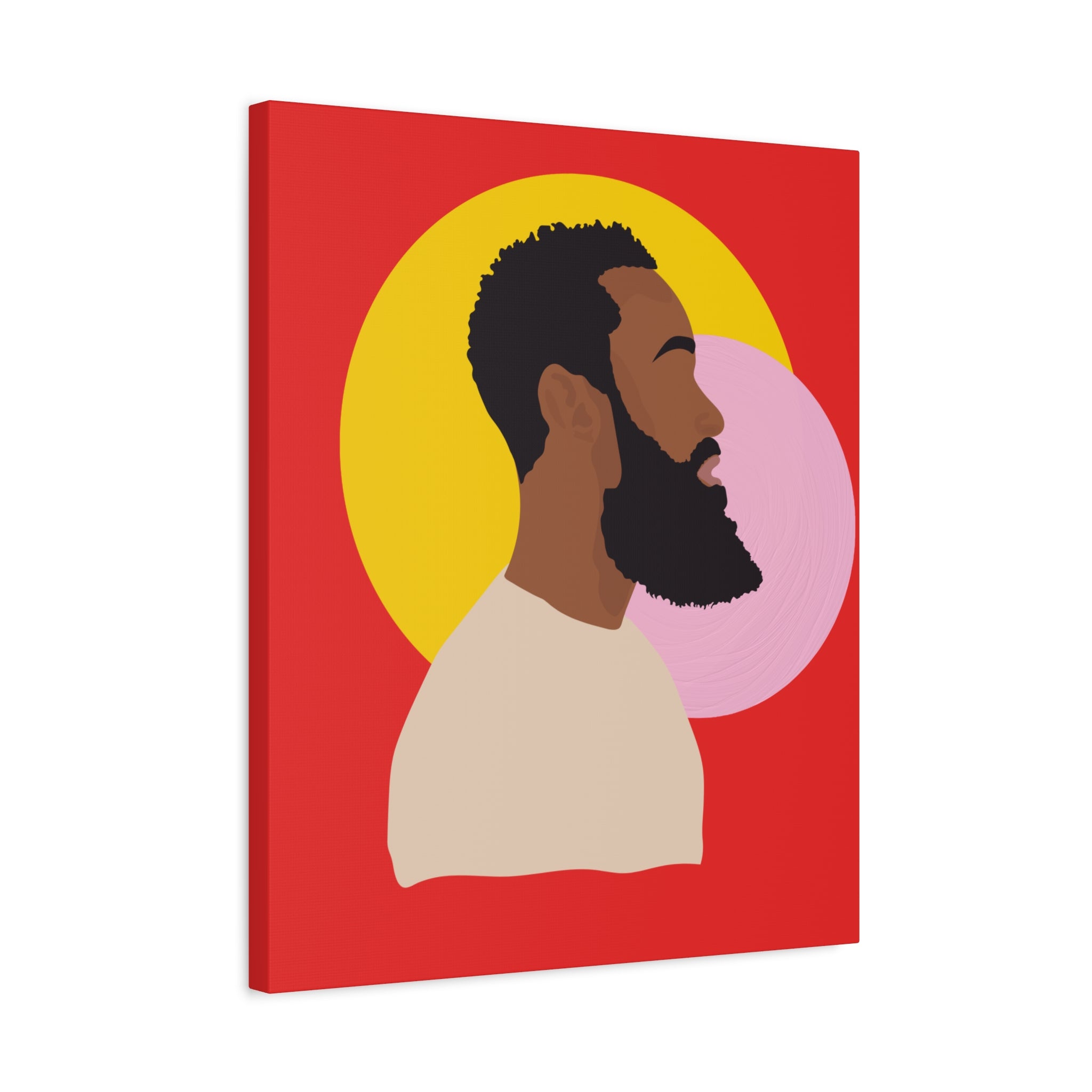 Bearded Man - Canvas Art