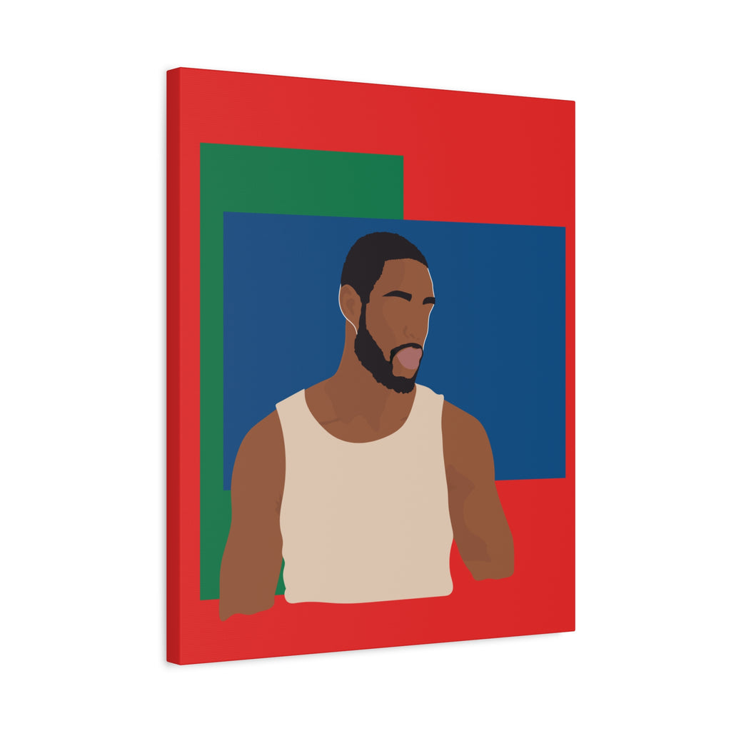 Modern Minimalist Bold Color Block -  Canvas Art