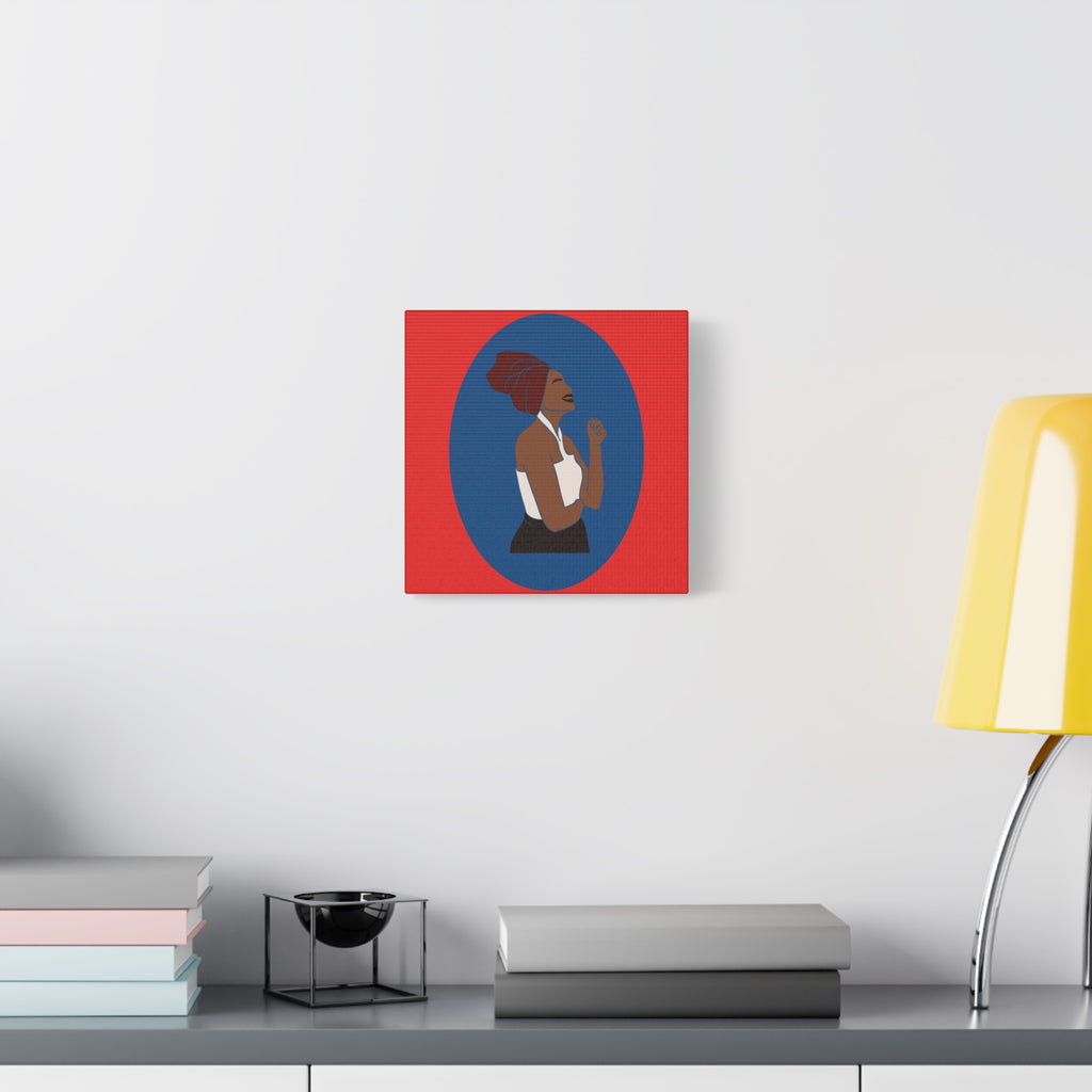 Joyful Woman — Canvas Art