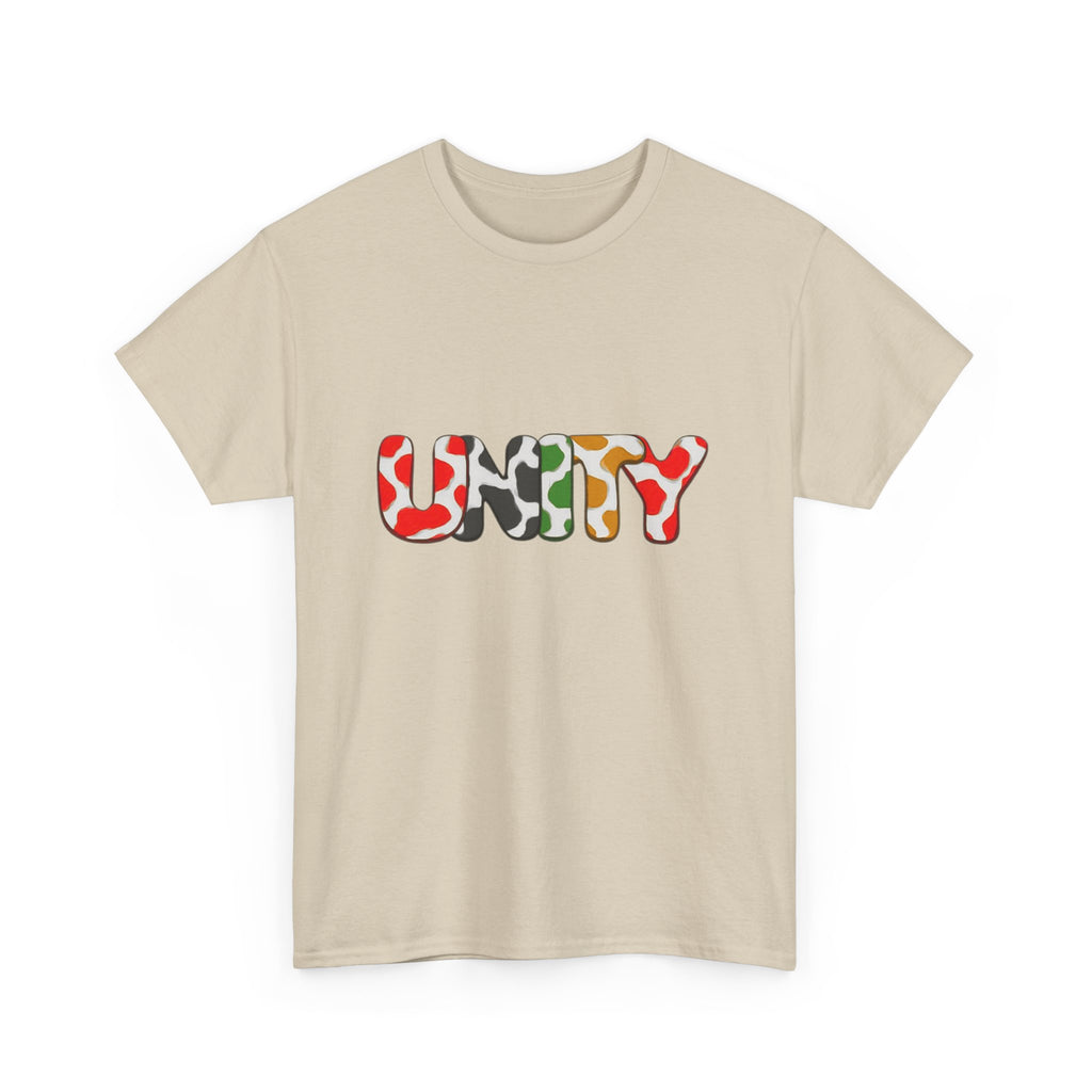 Unity  Colorful Camouflage –Empowerment Tee Shirt