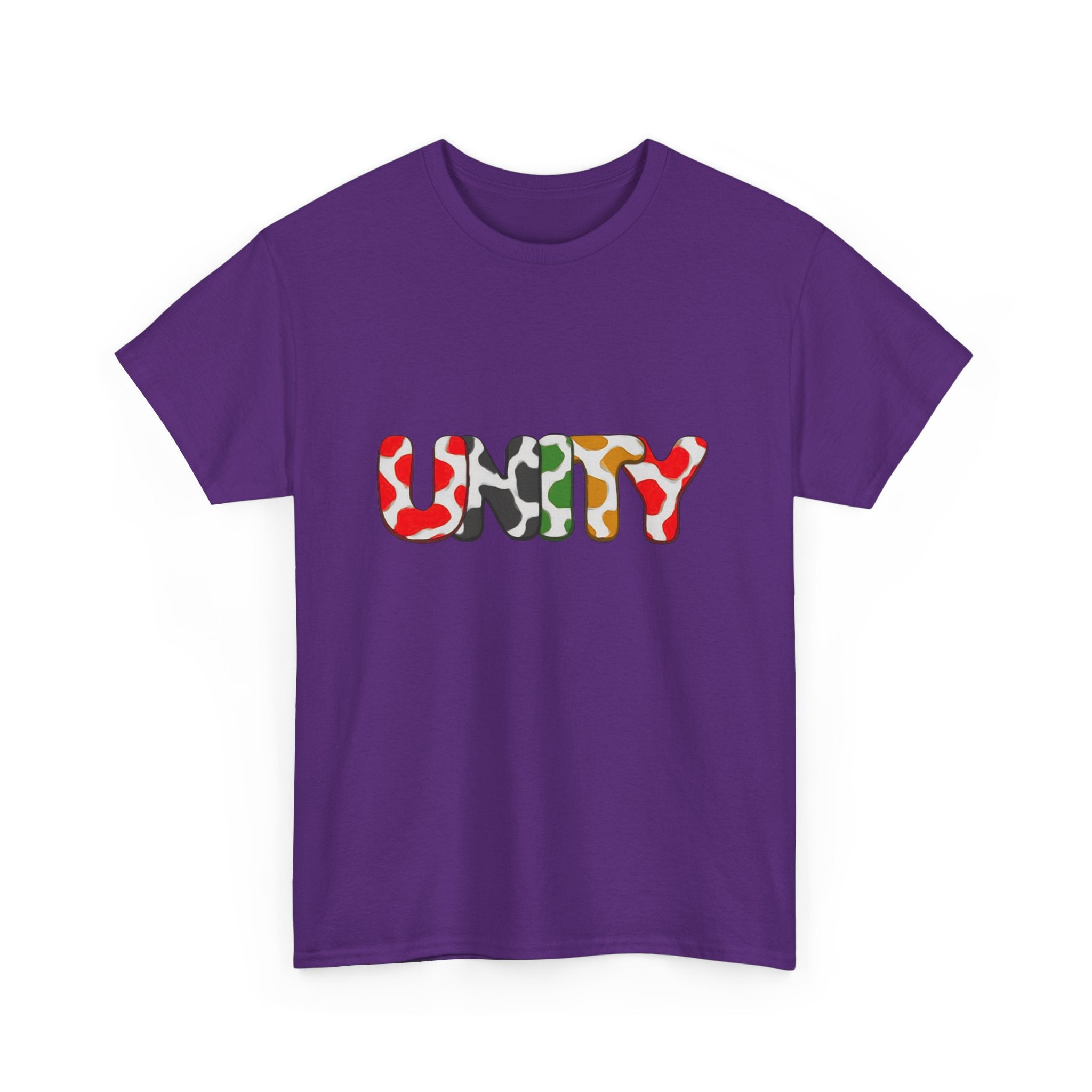 Unity  Colorful Camouflage –Empowerment Tee Shirt