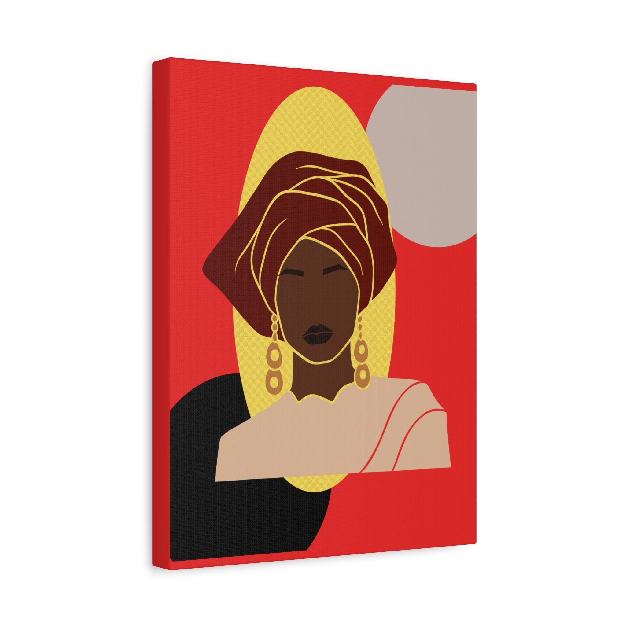 African Lady — Canvas Art