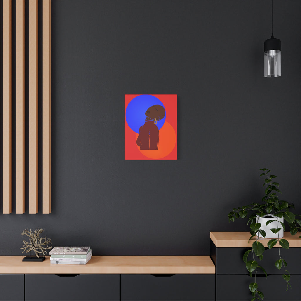 Bold Abstract Woman — Canvas Art