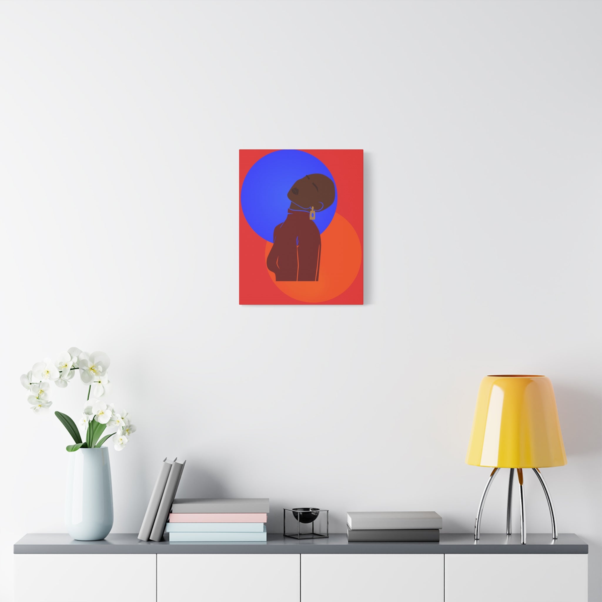 Bold Abstract Woman — Canvas Art