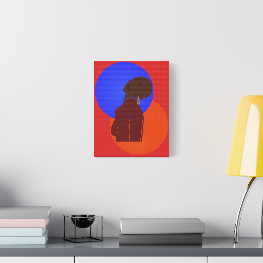 Bold Abstract Woman — Canvas Art