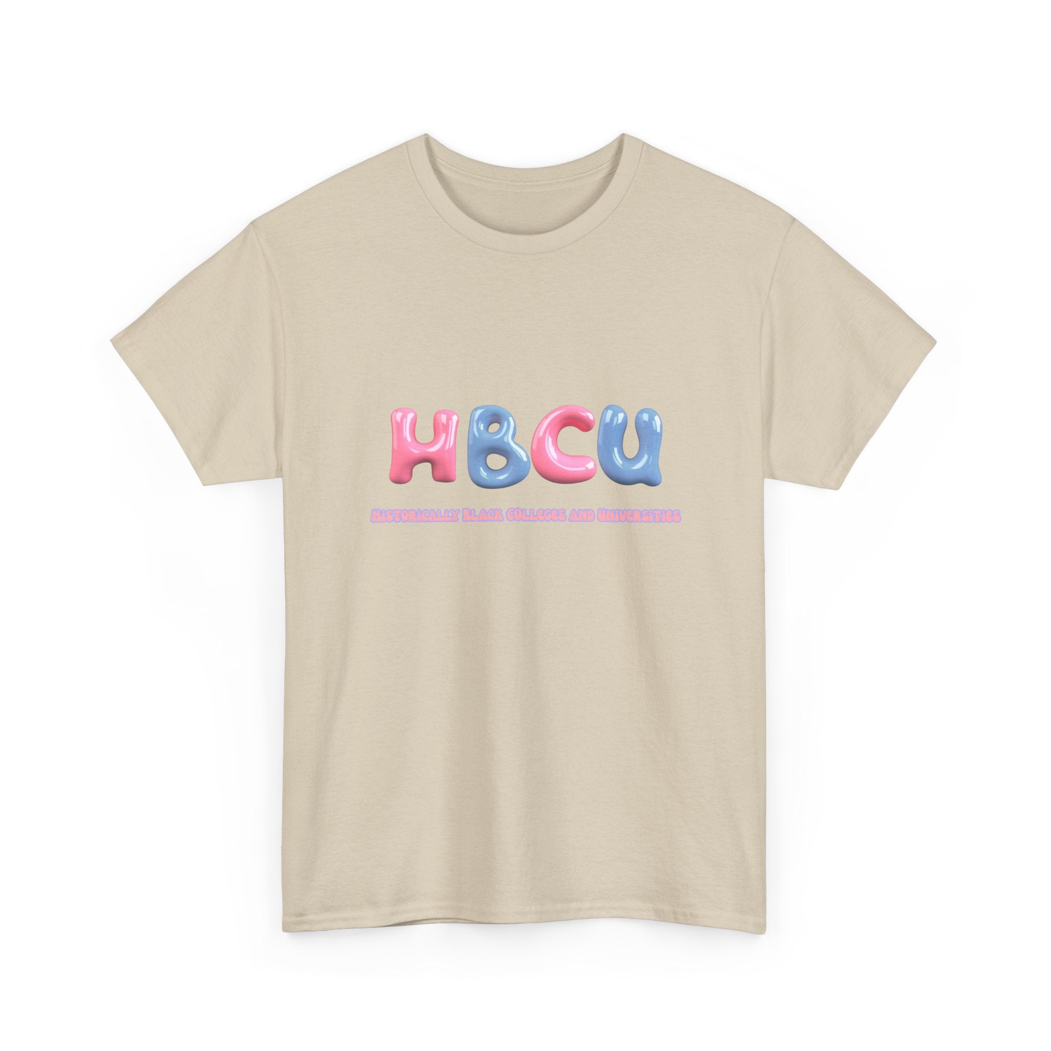 HBCU Balloon Letter Tee — Empowerment Tee Shirt
