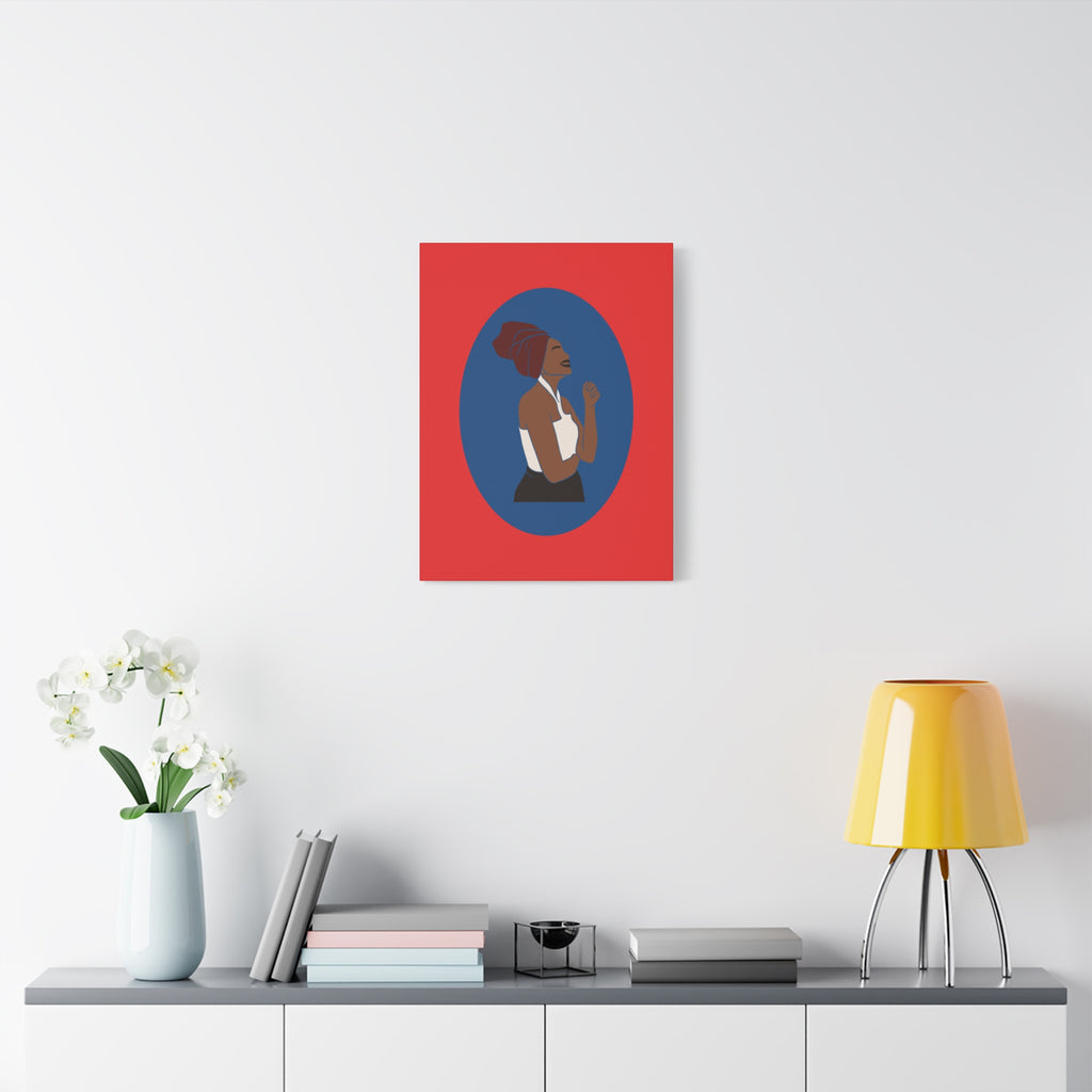 Joyful Woman — Canvas Art