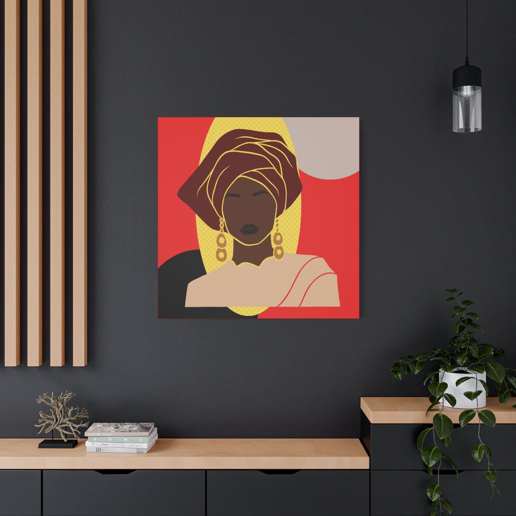 African Lady — Canvas Art