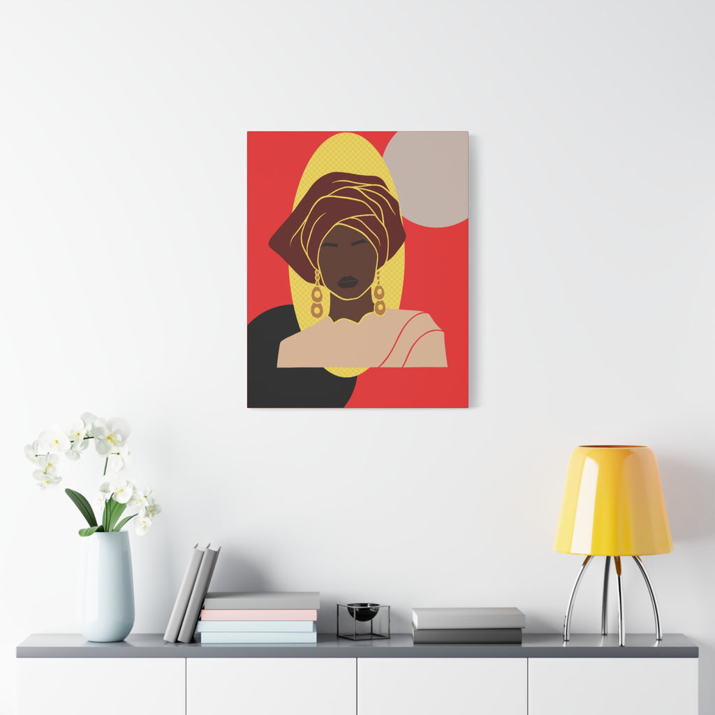 African Lady — Canvas Art