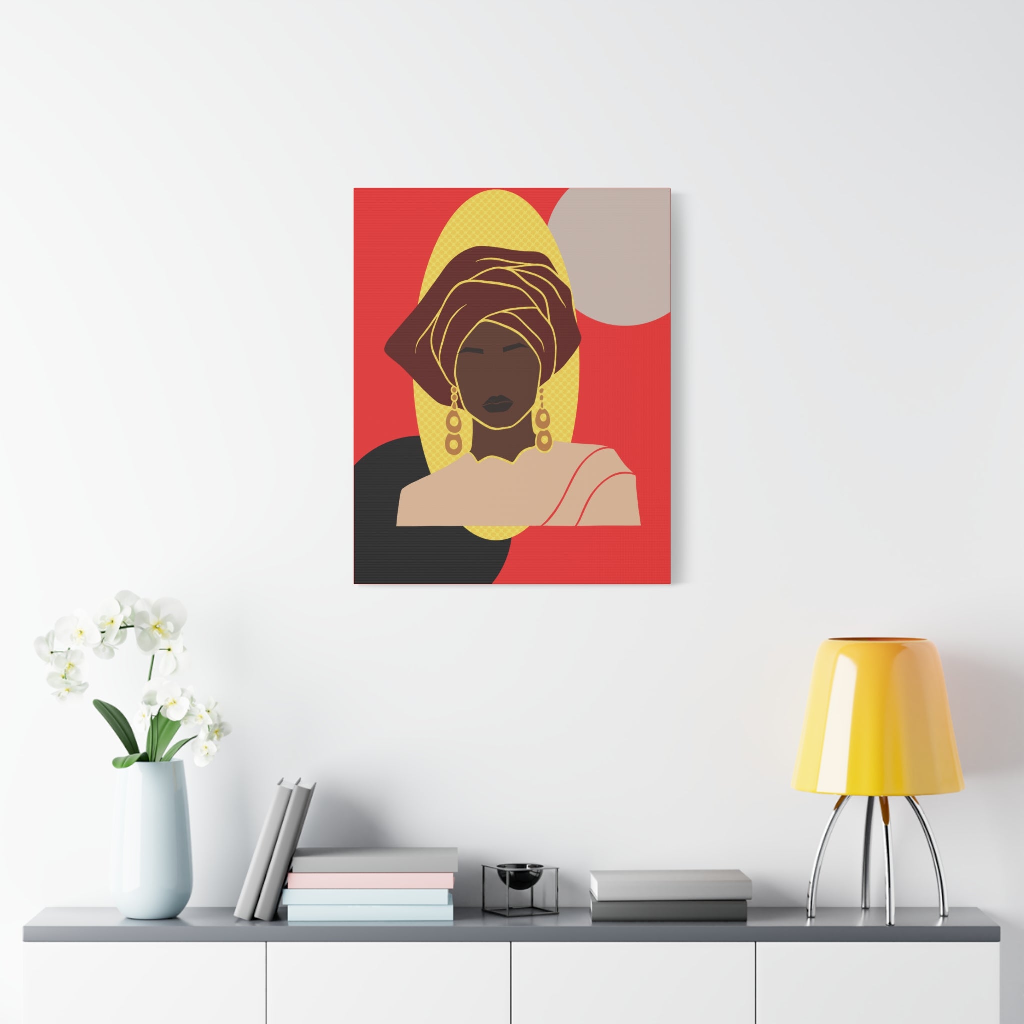 African Lady — Canvas Art