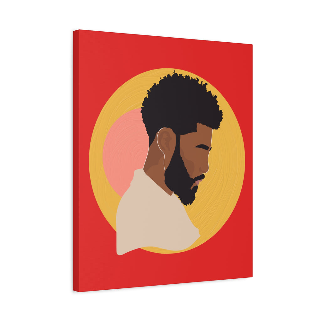 Afrocentric Male — Canvas Art