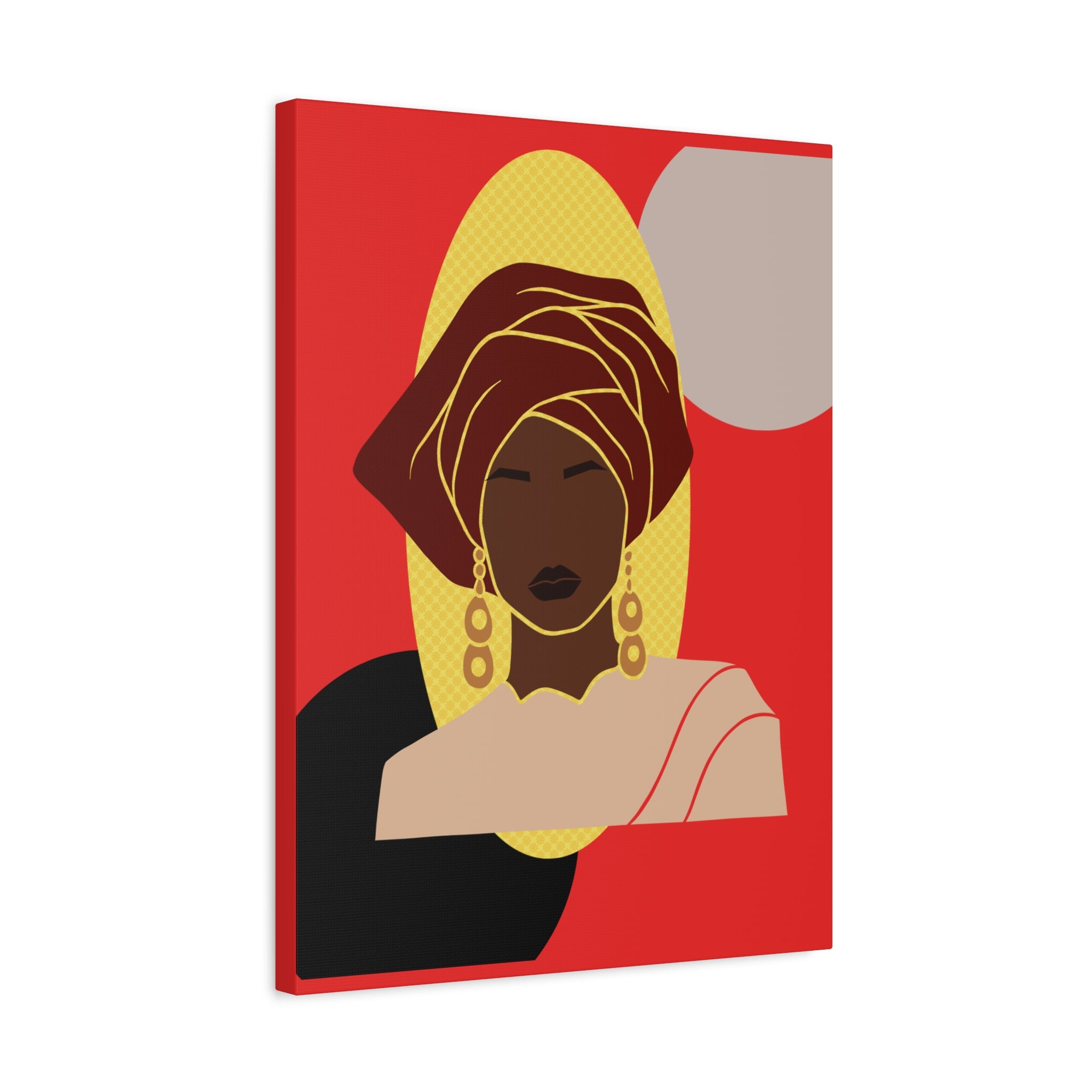 African Lady — Canvas Art