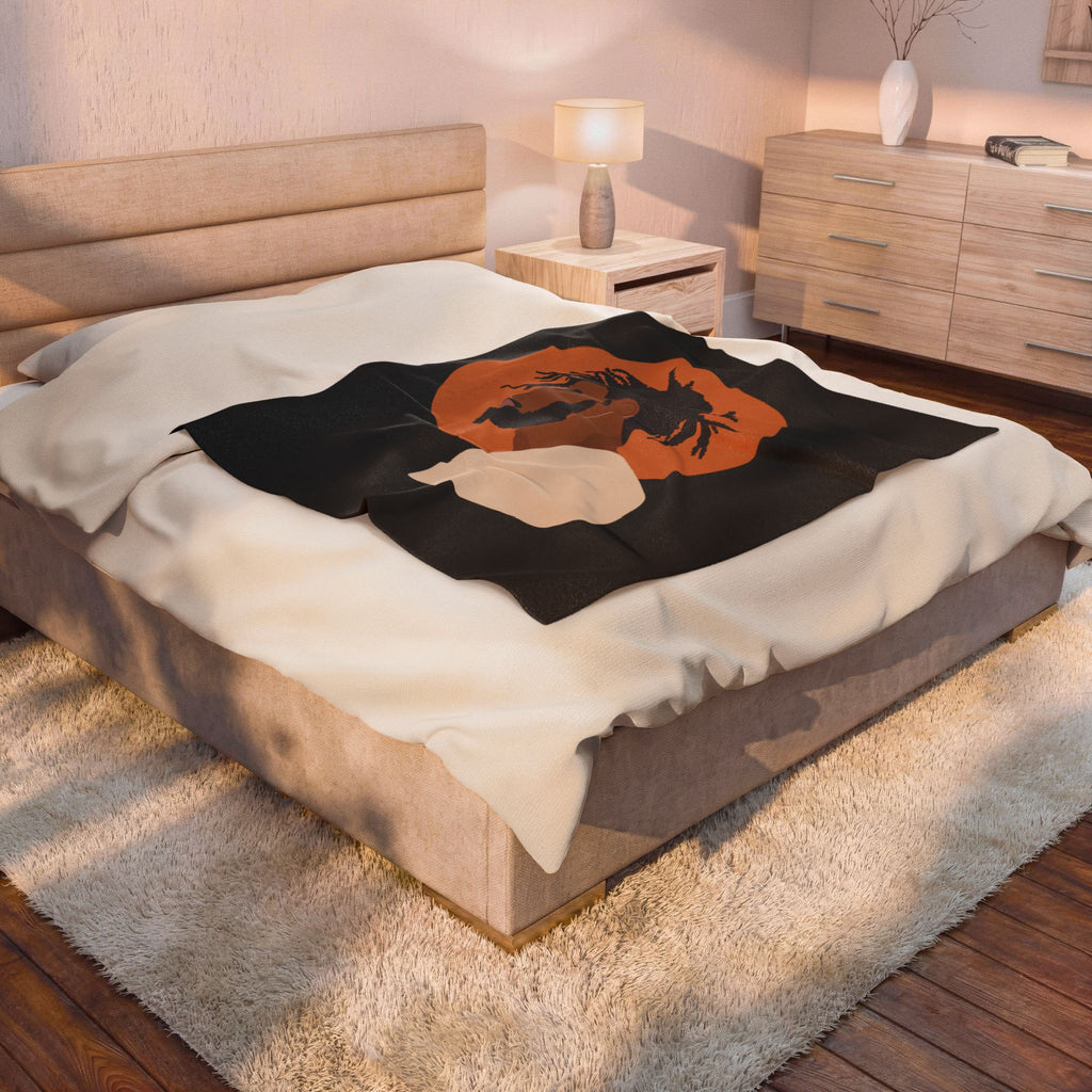 Black Man Silhouette – Blanket