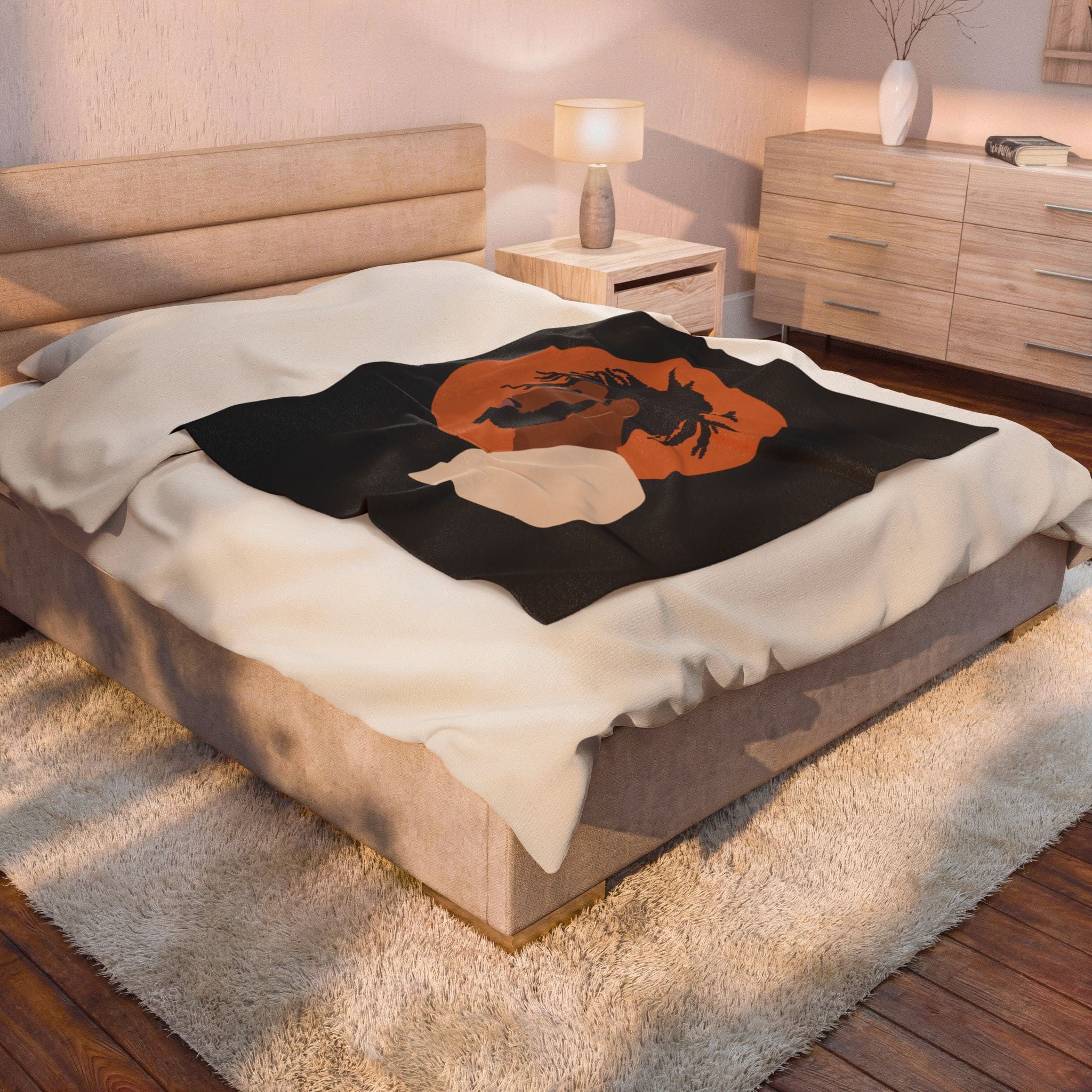 Black Man Silhouette – Blanket