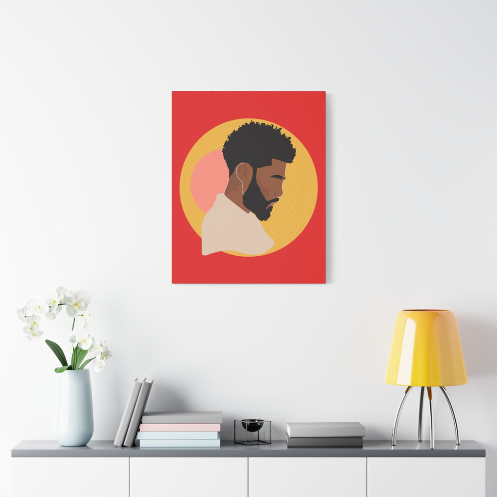 Afrocentric Male — Canvas Art