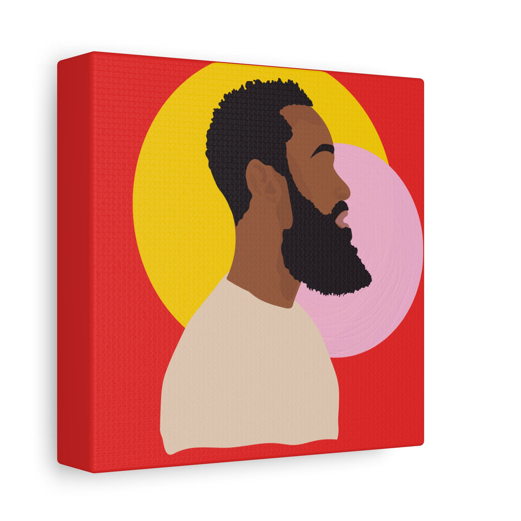 Bearded Man - Canvas Art