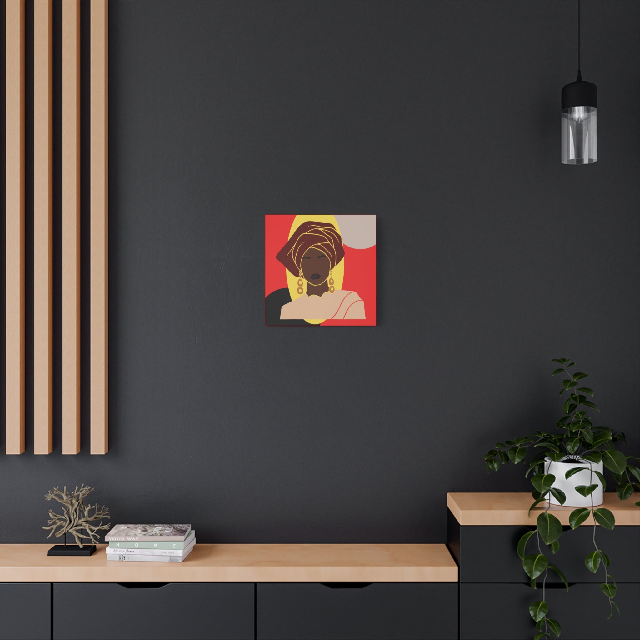 African Lady — Canvas Art