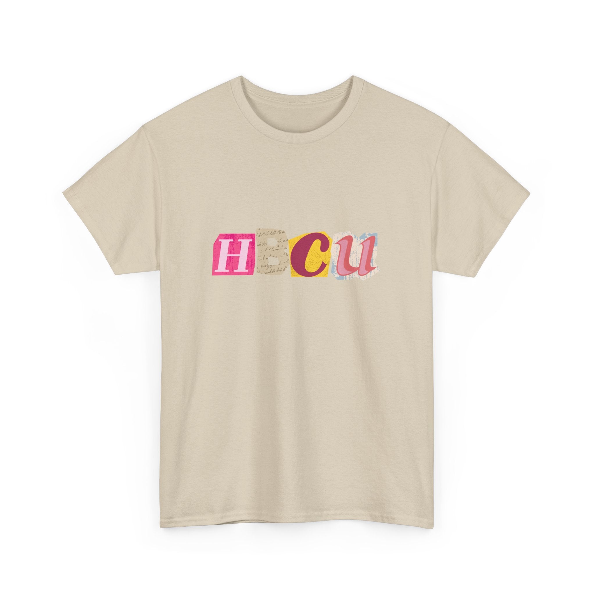 HBCU Retro Block Letter - Empowerment Tee Shirt