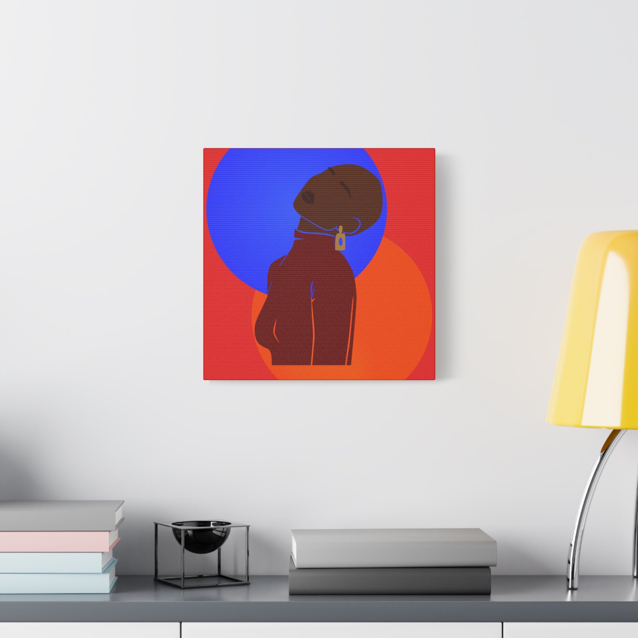 Bold Abstract Woman — Canvas Art