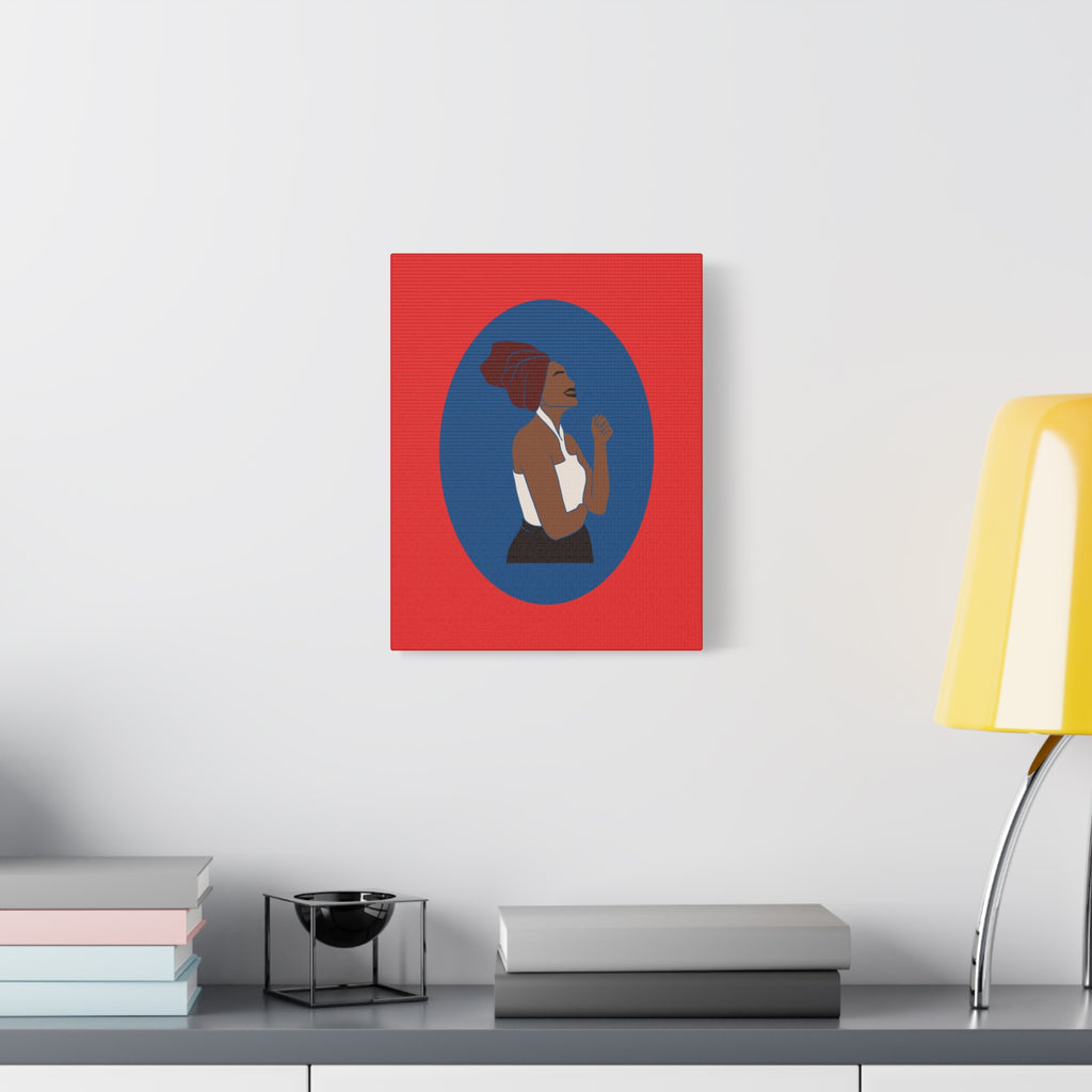 Joyful Woman — Canvas Art